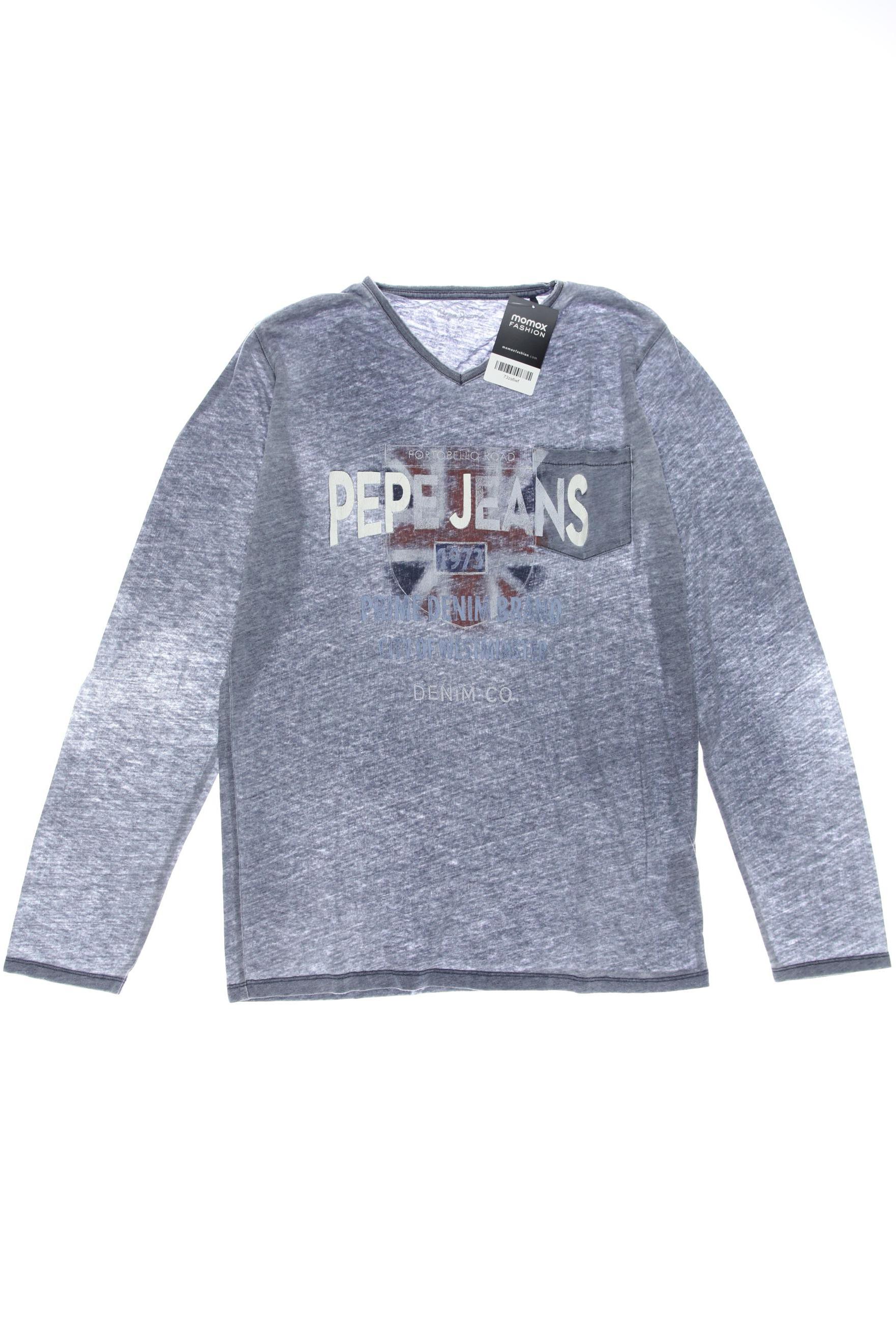 

Pepe Jeans Herren Langarmshirt, grau, Gr. 16