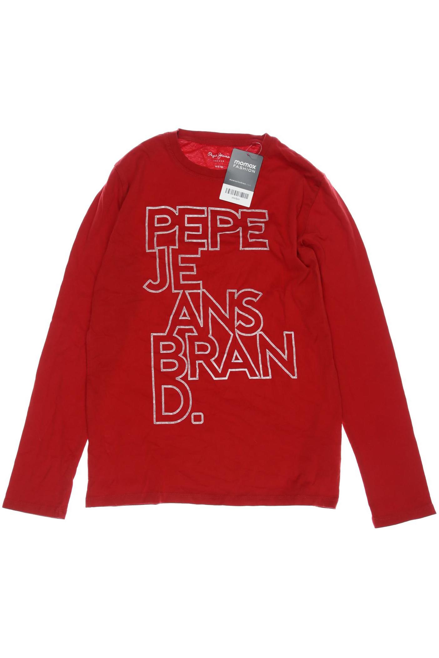 

Pepe Jeans Herren Langarmshirt, rot, Gr. 164