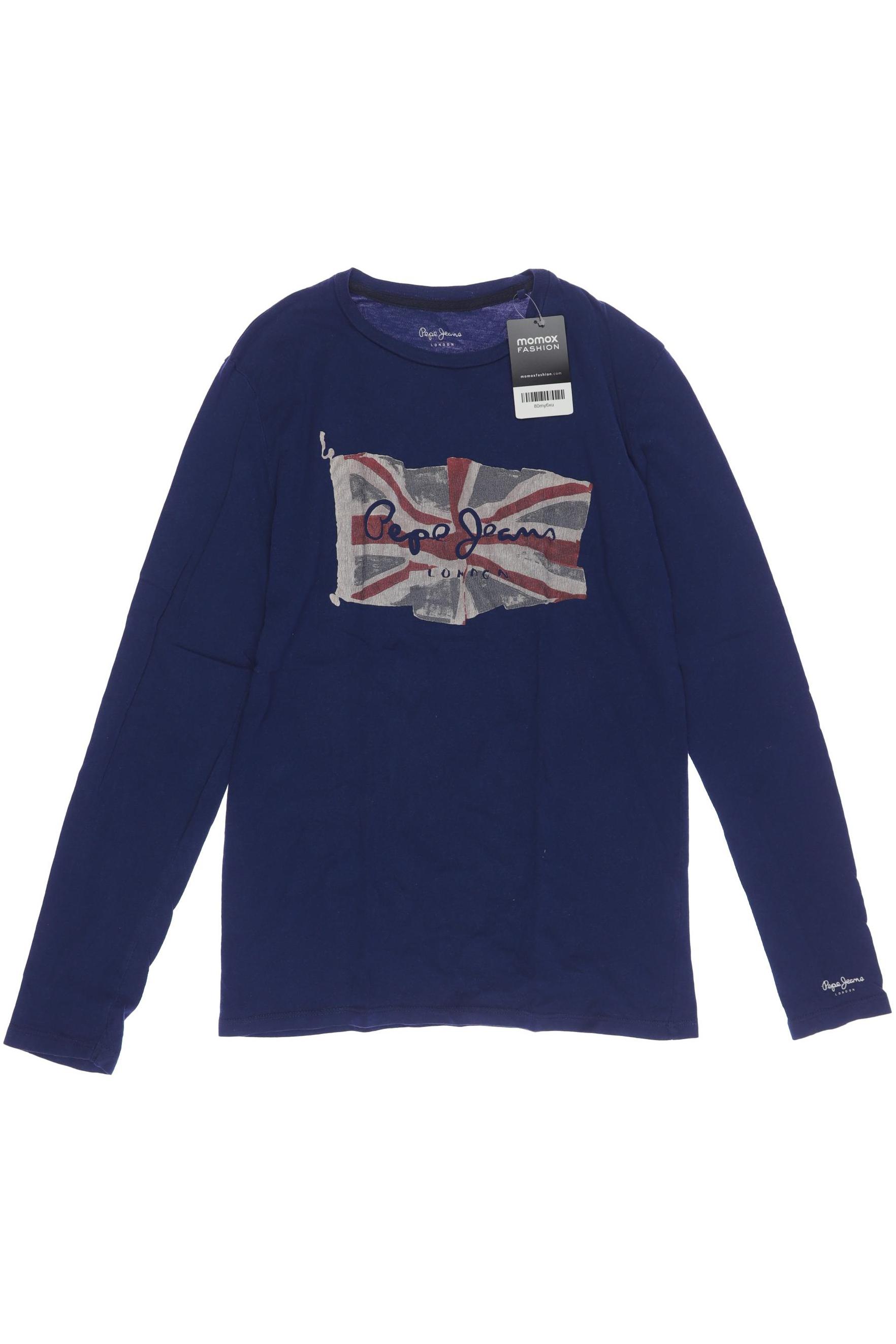 

Pepe Jeans Herren Langarmshirt, blau, Gr. 164