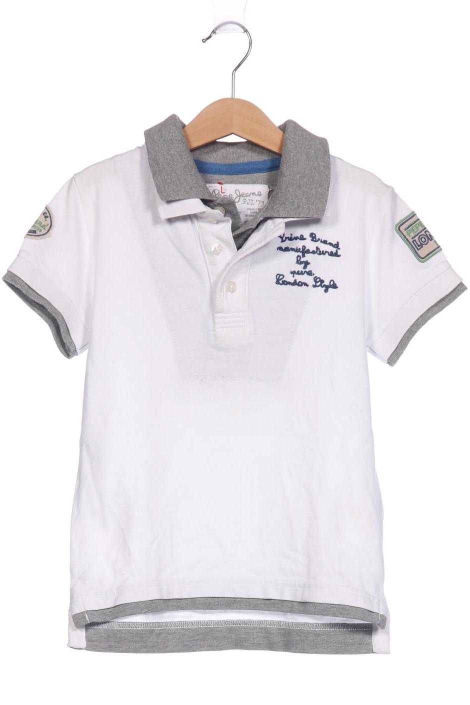 

Pepe Jeans Herren Poloshirt, weiß, Gr. 116