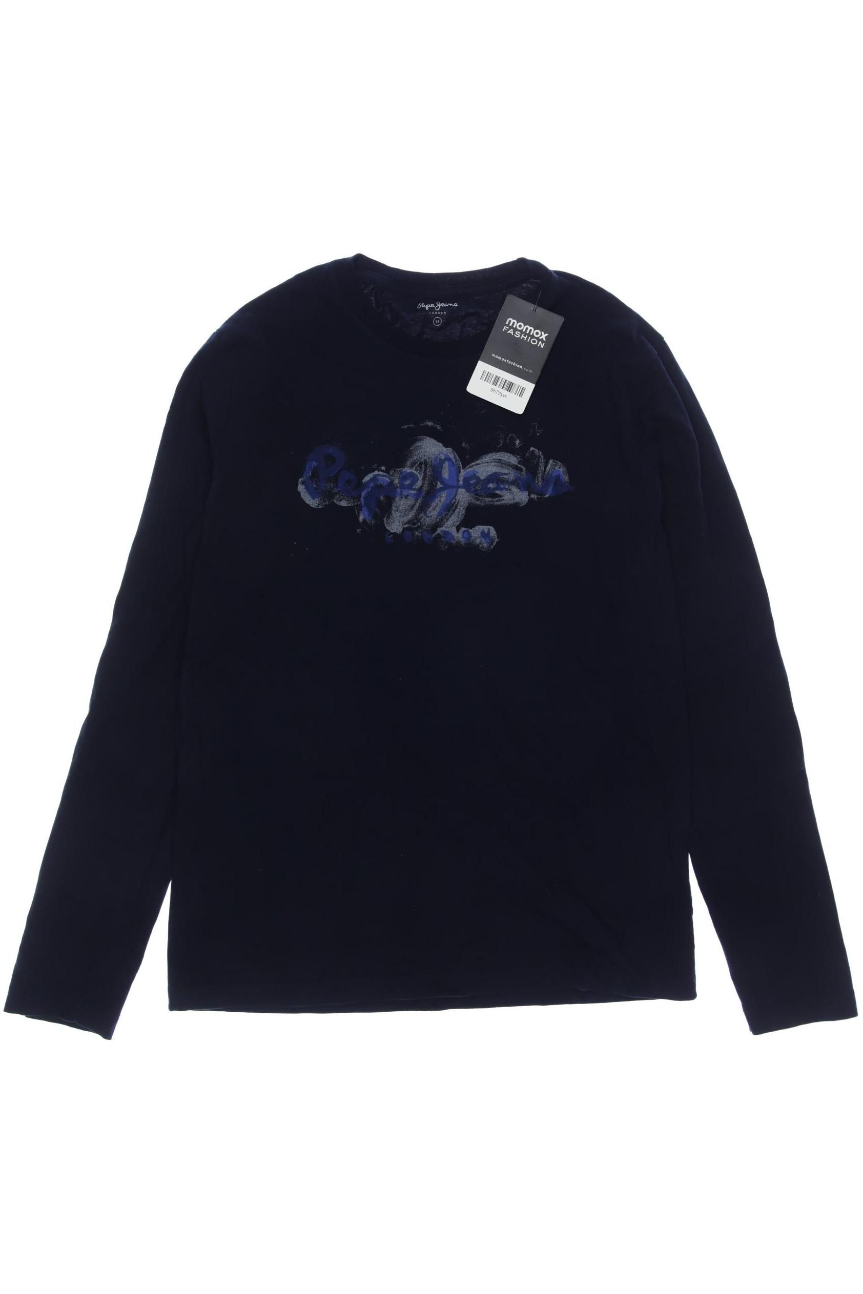 

Pepe Jeans Herren Langarmshirt, marineblau, Gr. 164