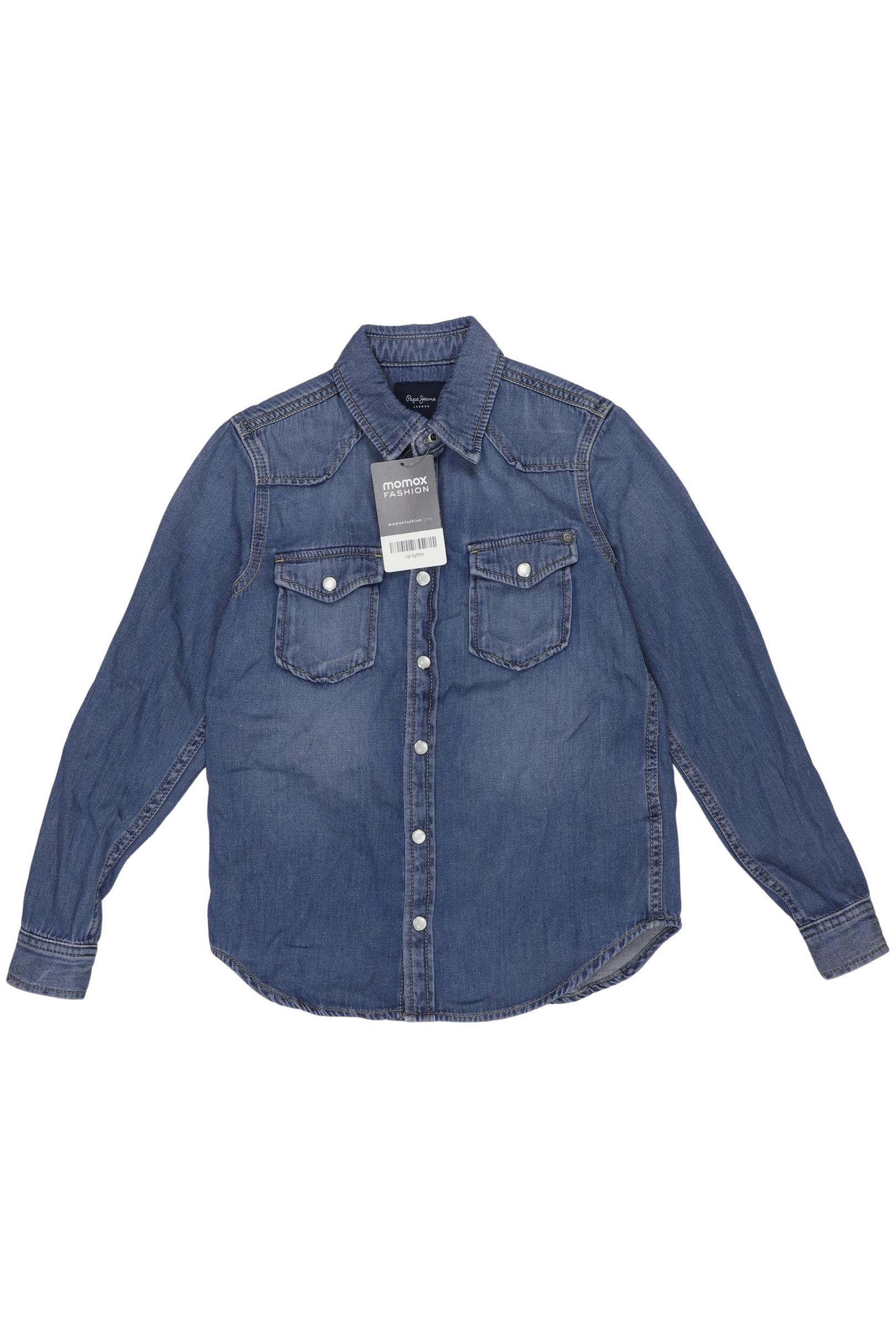 

Pepe Jeans Herren Hemd, blau, Gr. 8