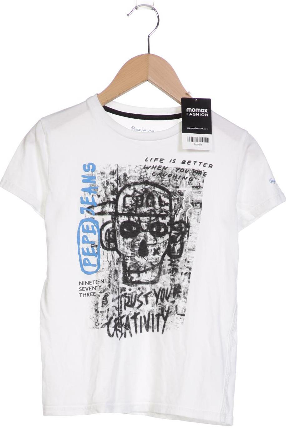 

Pepe Jeans Herren T-Shirt, weiß, Gr. 140