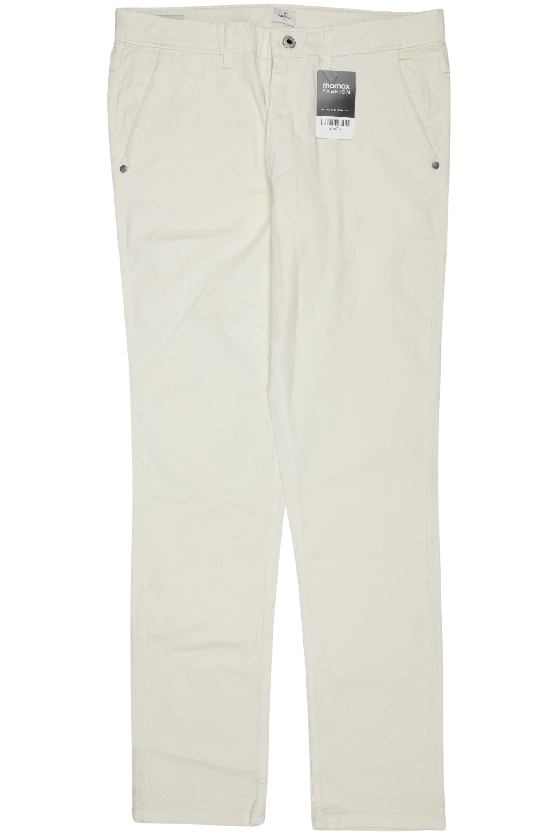 

Pepe Jeans Herren Stoffhose, cremeweiß, Gr. 182