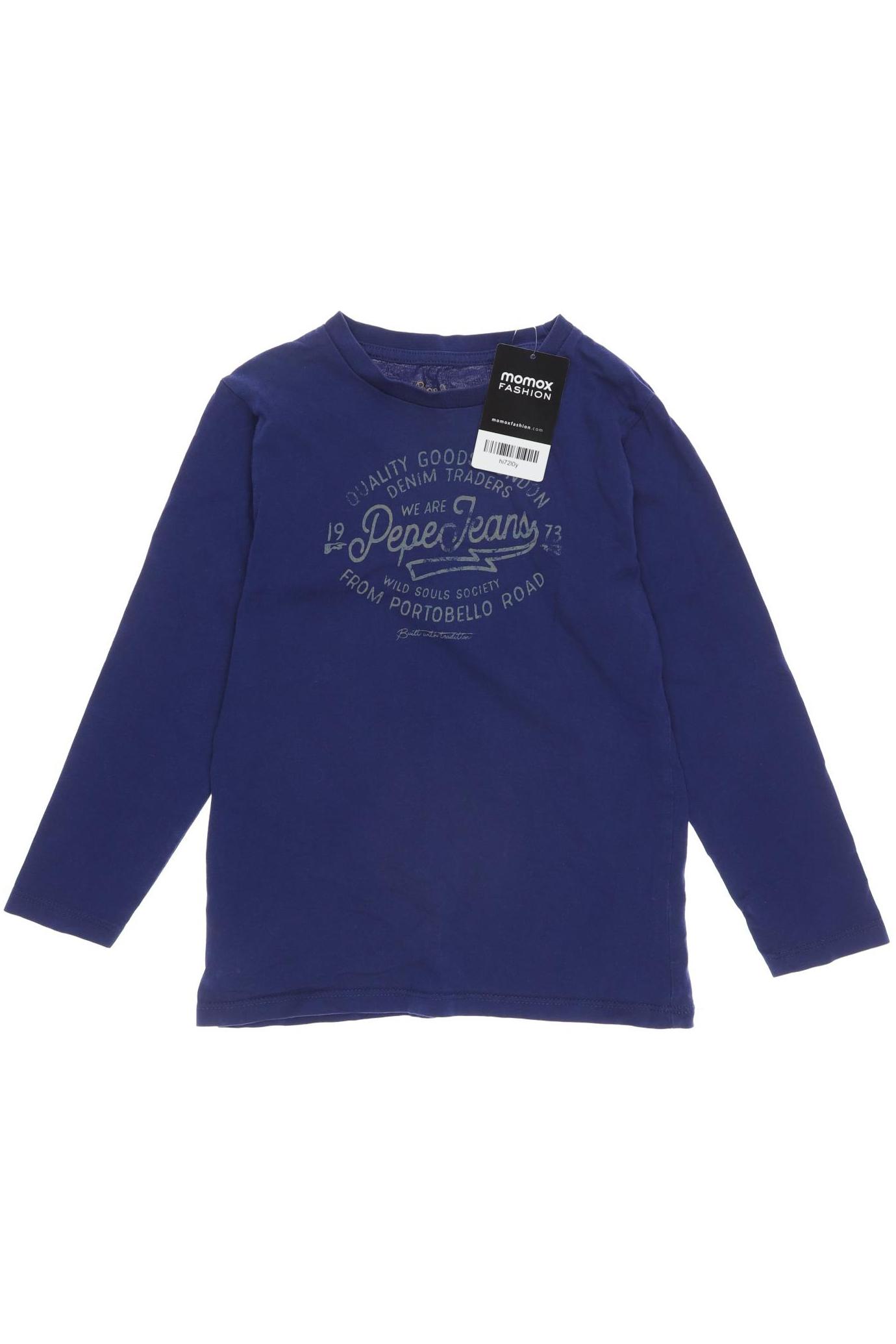 

Pepe Jeans Herren Langarmshirt, marineblau, Gr. 116