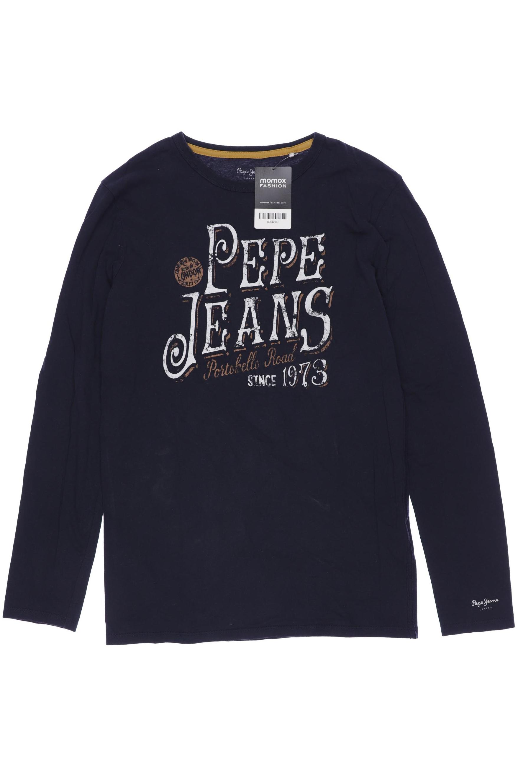 

Pepe Jeans Herren Langarmshirt, marineblau, Gr. 176
