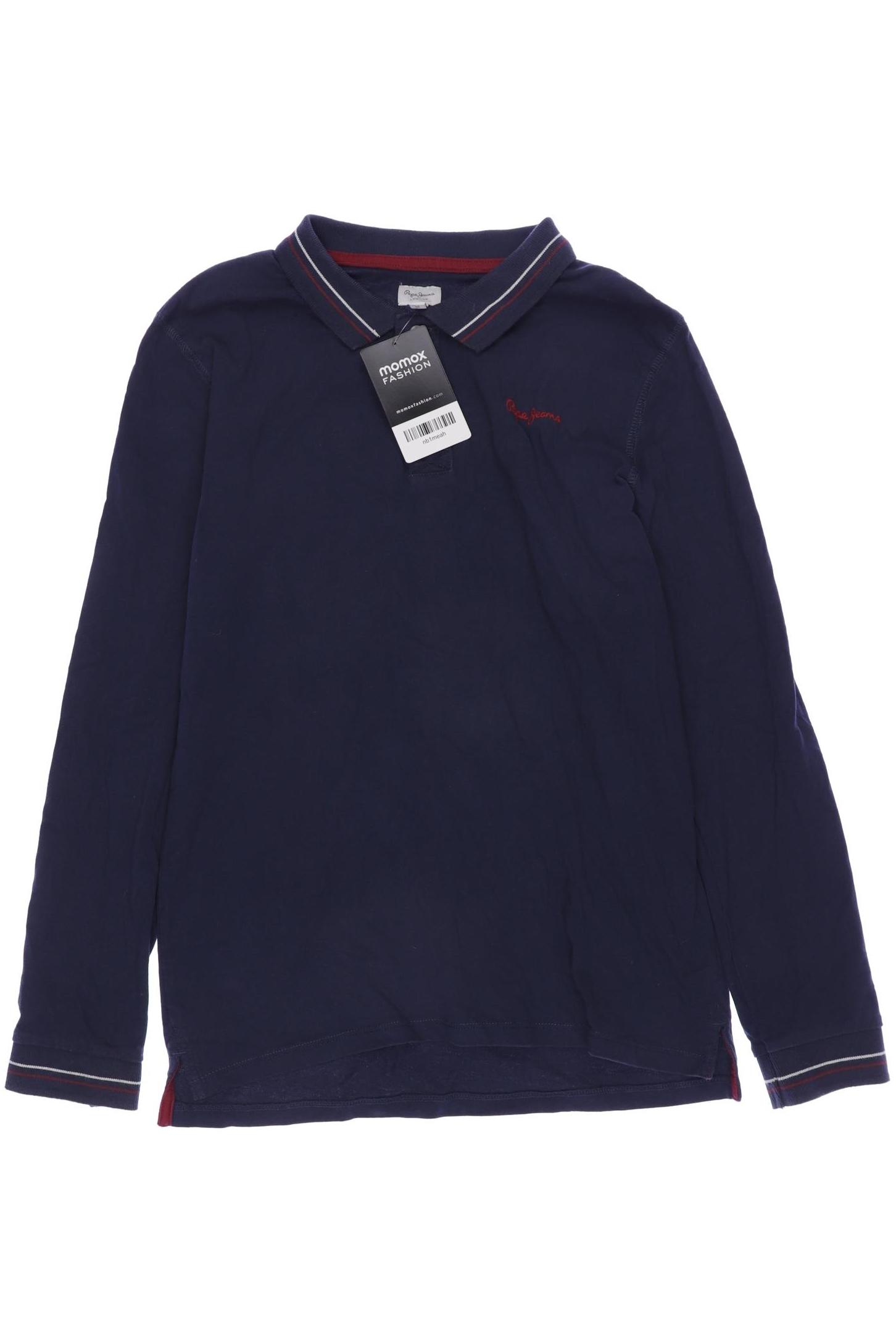 

Pepe Jeans Herren Langarmshirt, marineblau, Gr. 152