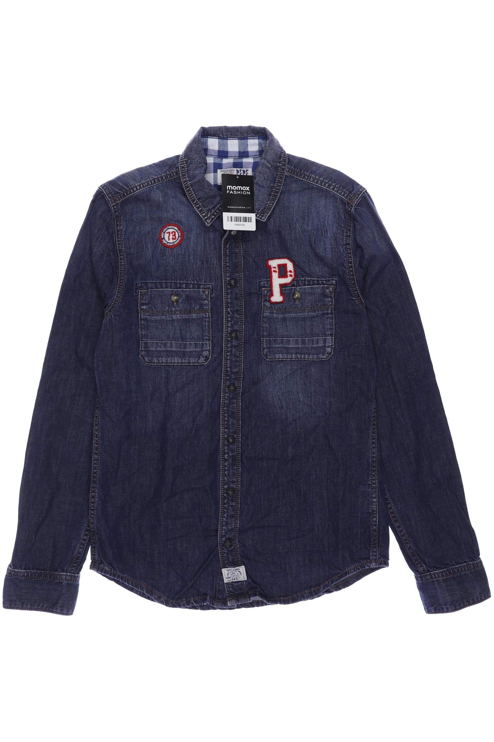 

Pepe Jeans Jungen Hemd, marineblau