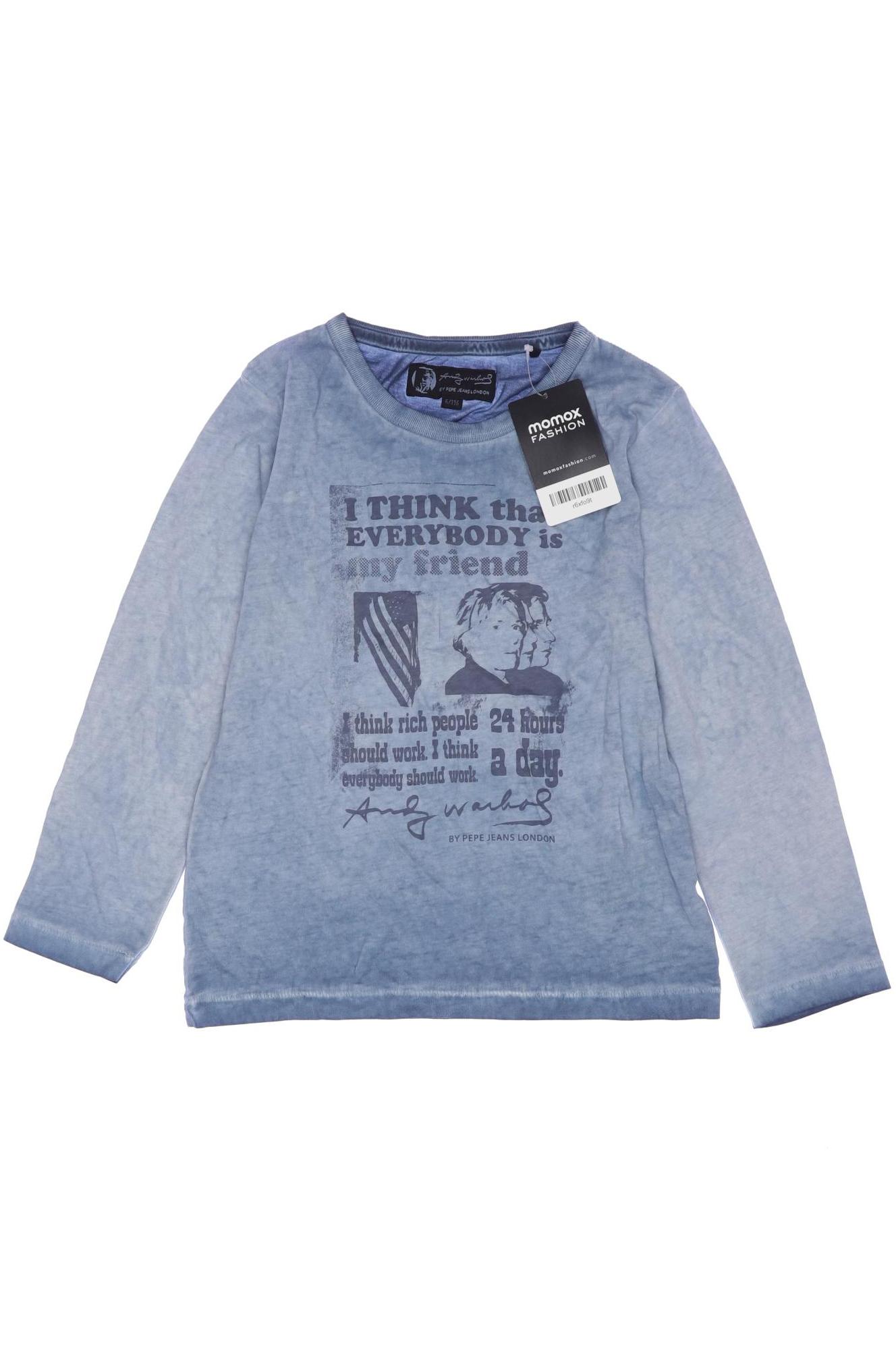 

Pepe Jeans Herren Langarmshirt, hellblau, Gr. 116