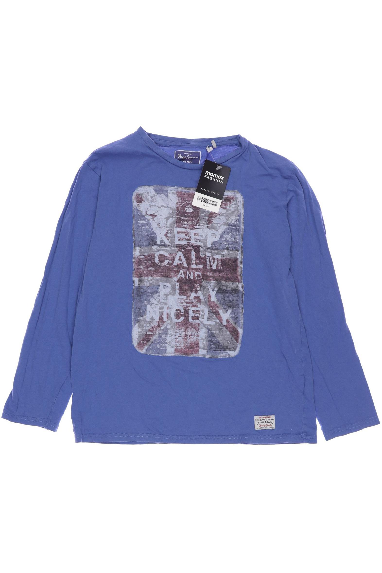 

Pepe Jeans Herren Langarmshirt, blau, Gr. 164