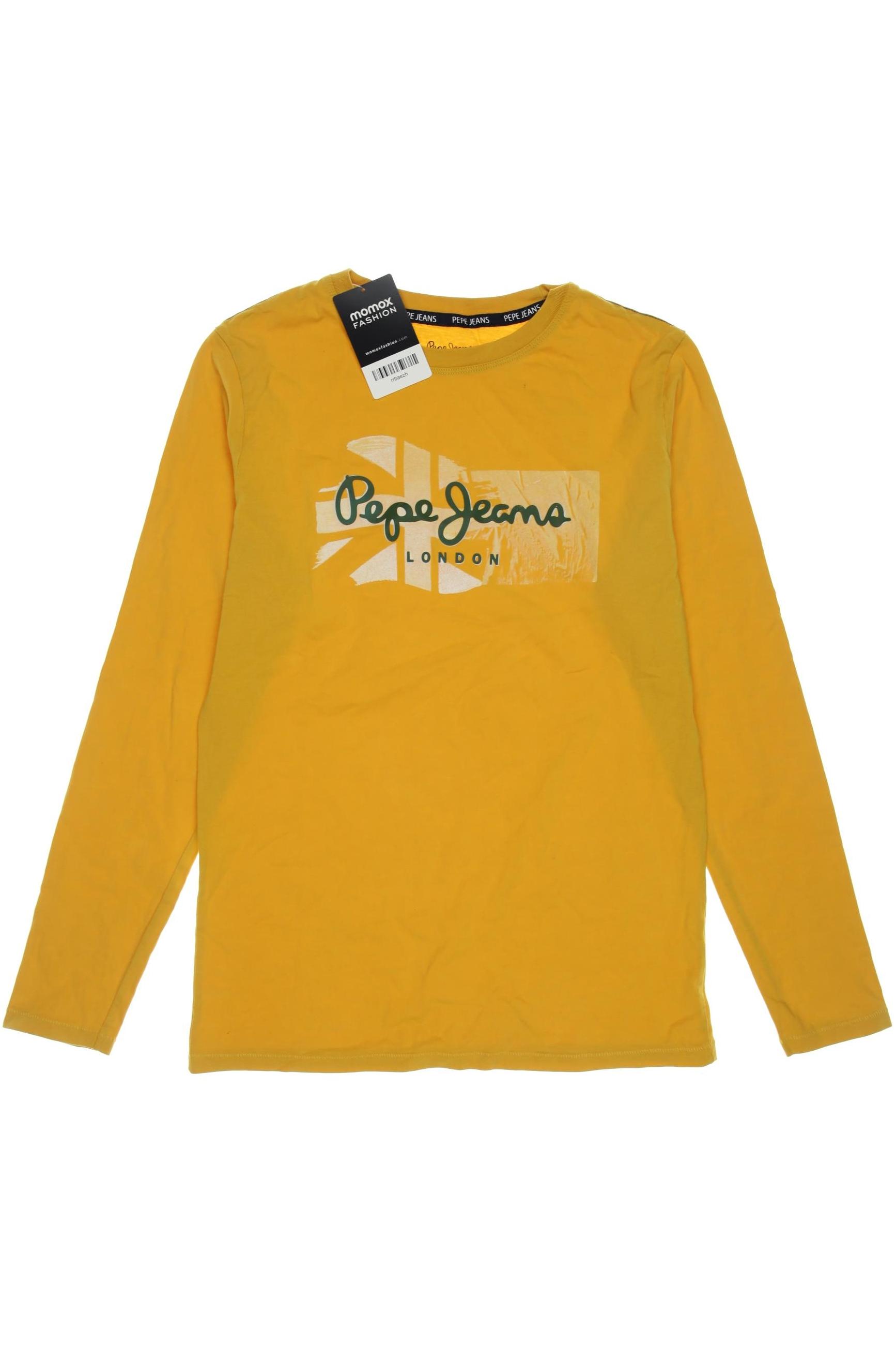 

Pepe Jeans Herren Langarmshirt, orange, Gr. 164