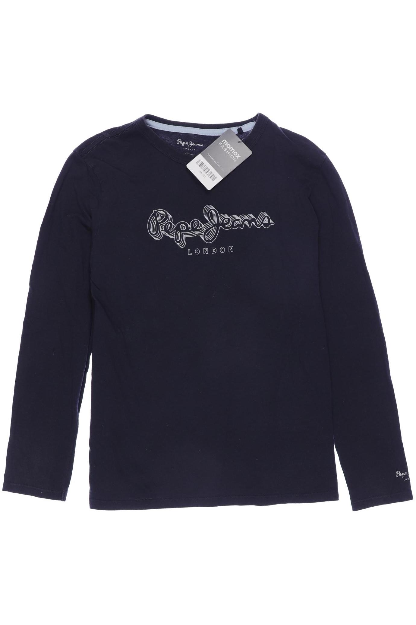 

Pepe Jeans Herren Langarmshirt, marineblau, Gr. 152