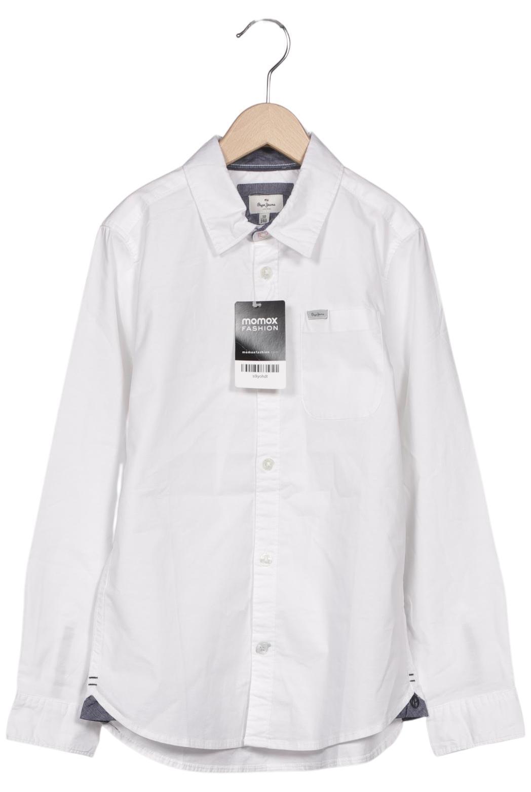 

Pepe Jeans Herren Hemd, weiß, Gr. 140