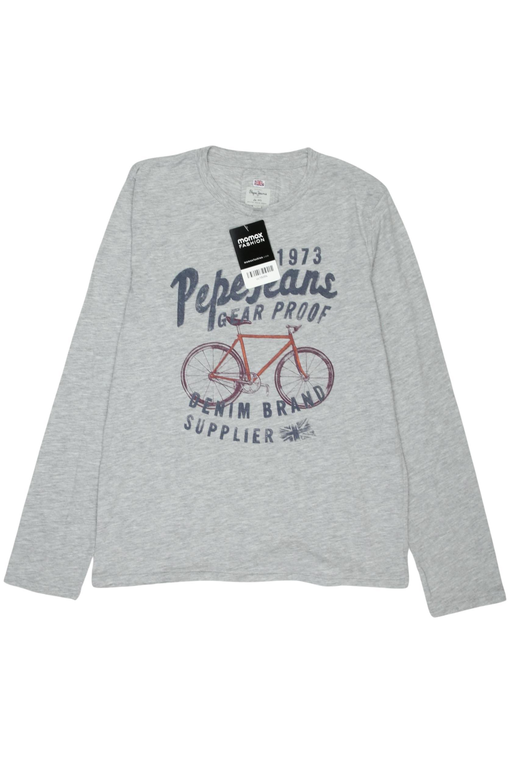 

Pepe Jeans Herren Langarmshirt, grau, Gr. 14