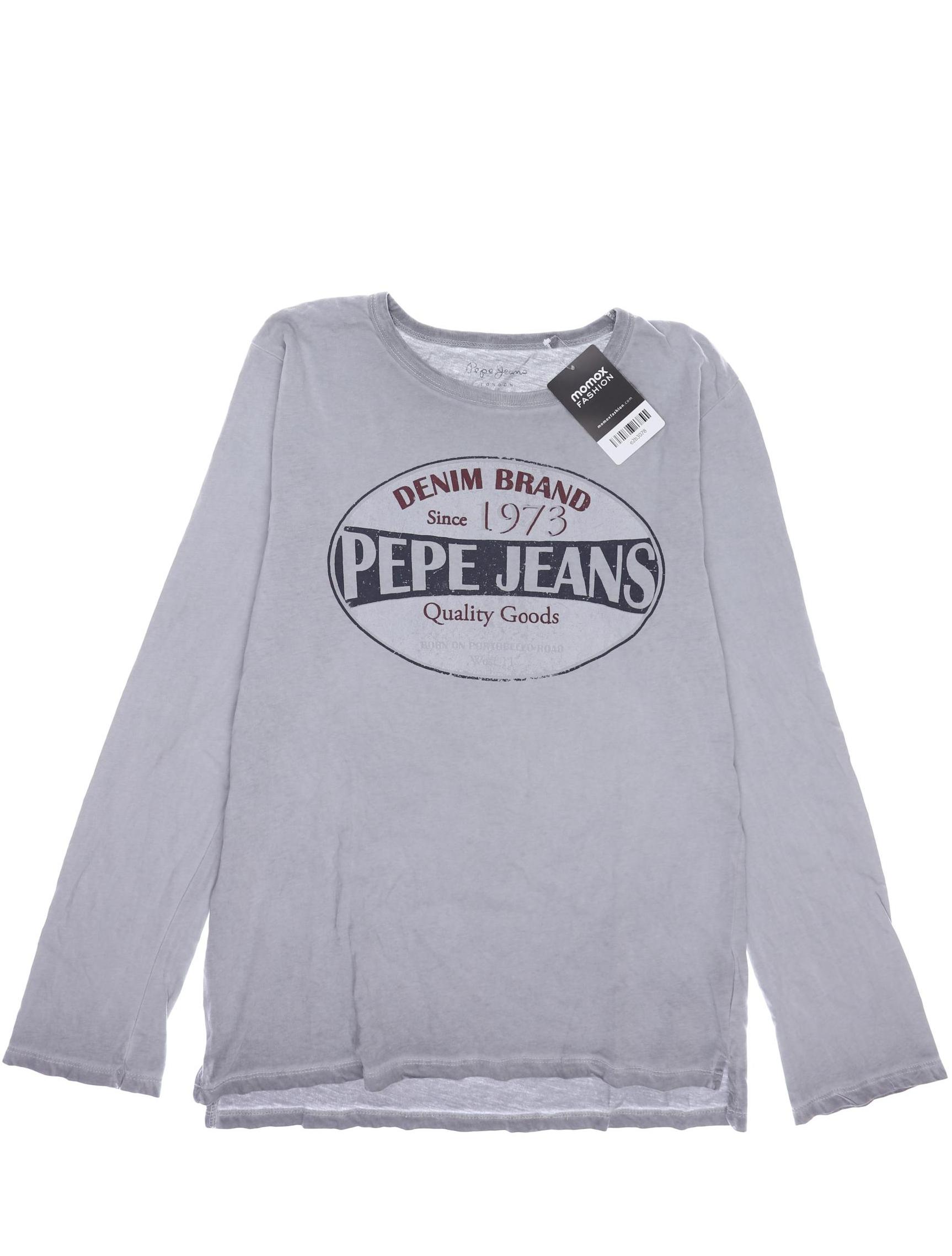

Pepe Jeans Herren Langarmshirt, grau, Gr. 164