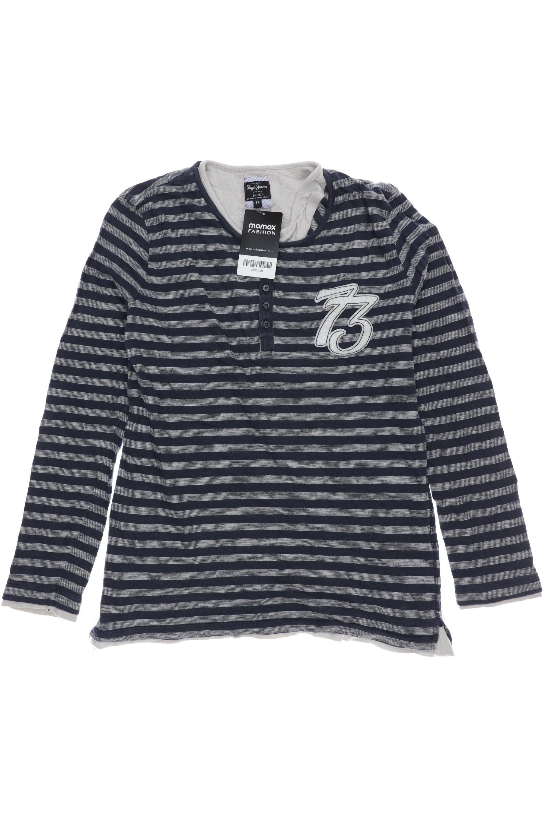 

Pepe Jeans Herren Langarmshirt, blau, Gr. 164