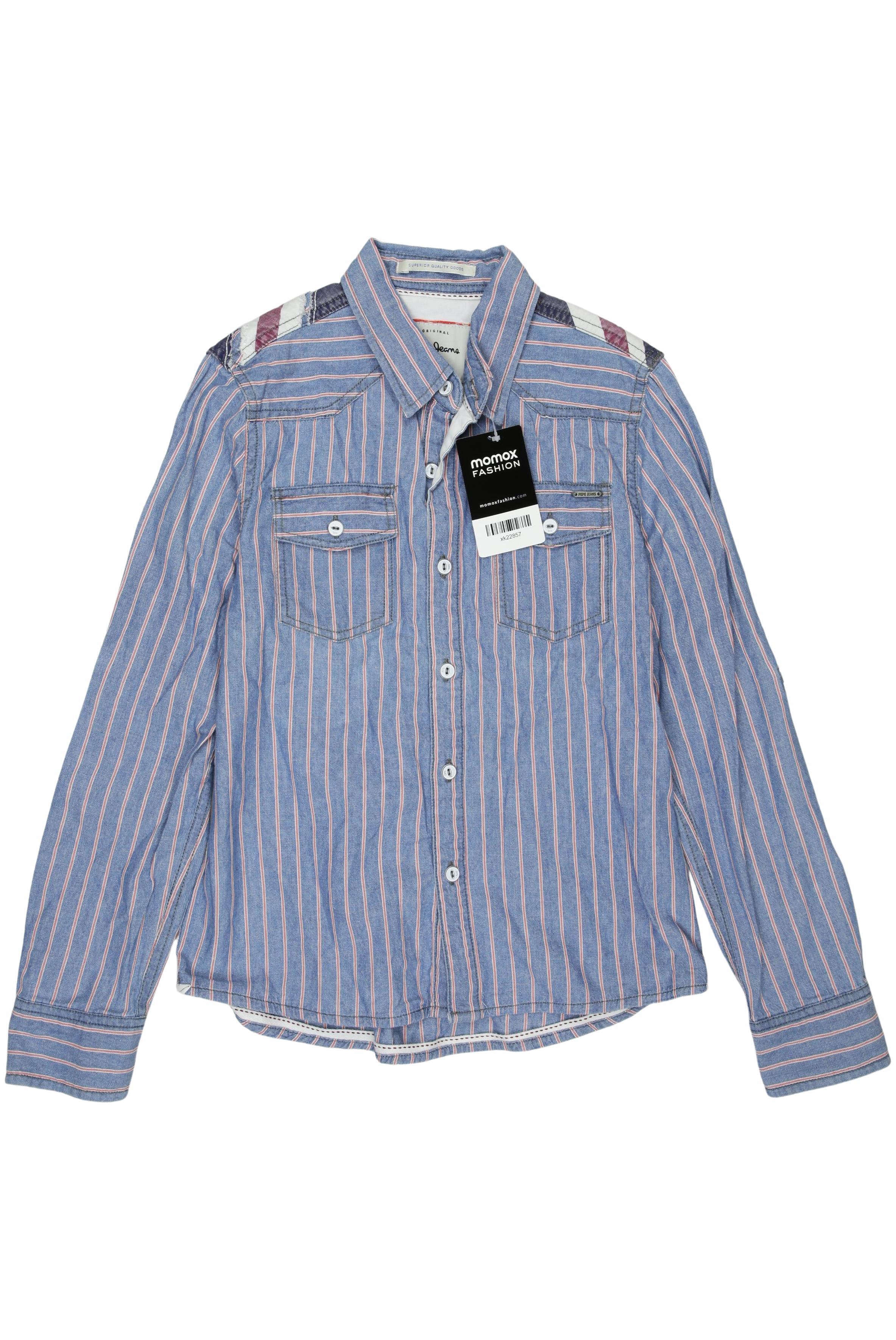 

Pepe Jeans Herren Hemd, blau, Gr. 10