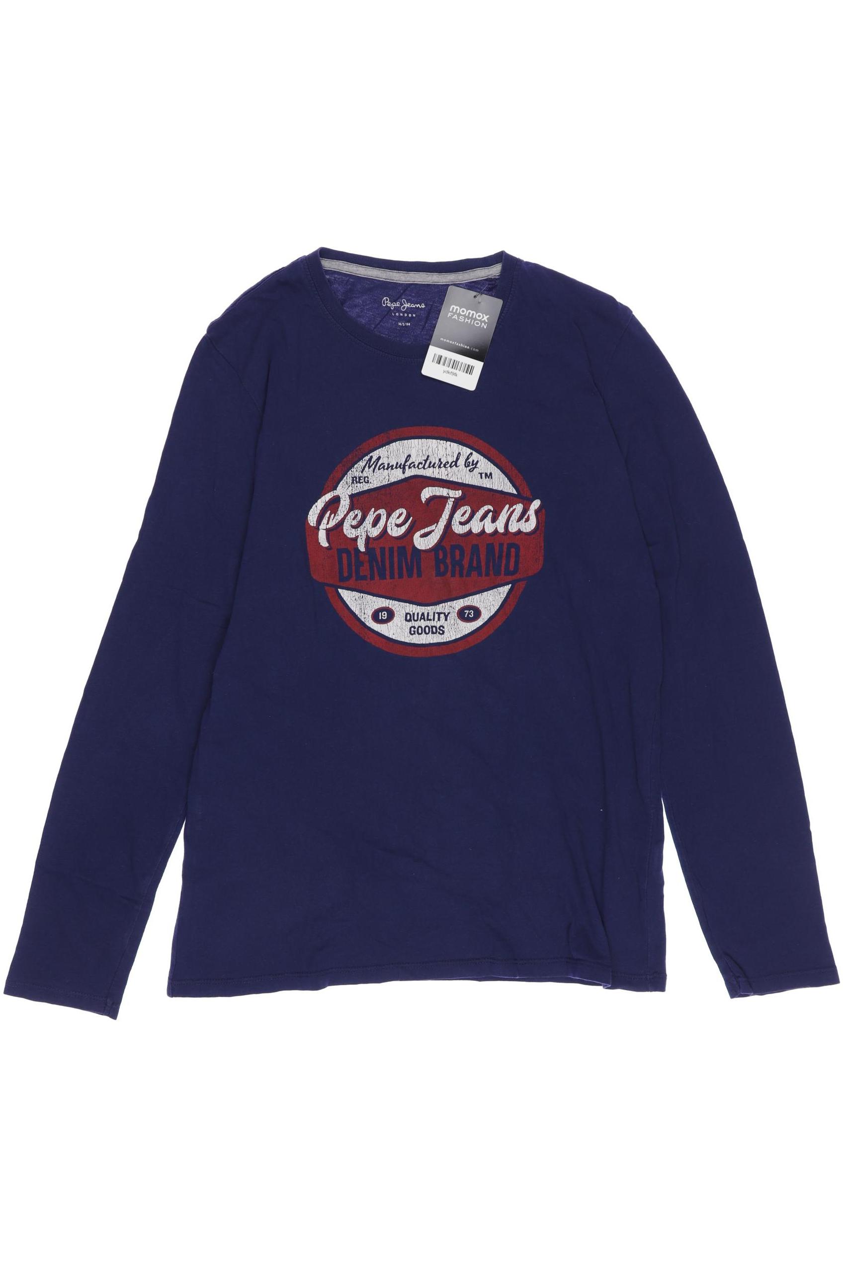 

Pepe Jeans Herren Langarmshirt, marineblau, Gr. 164