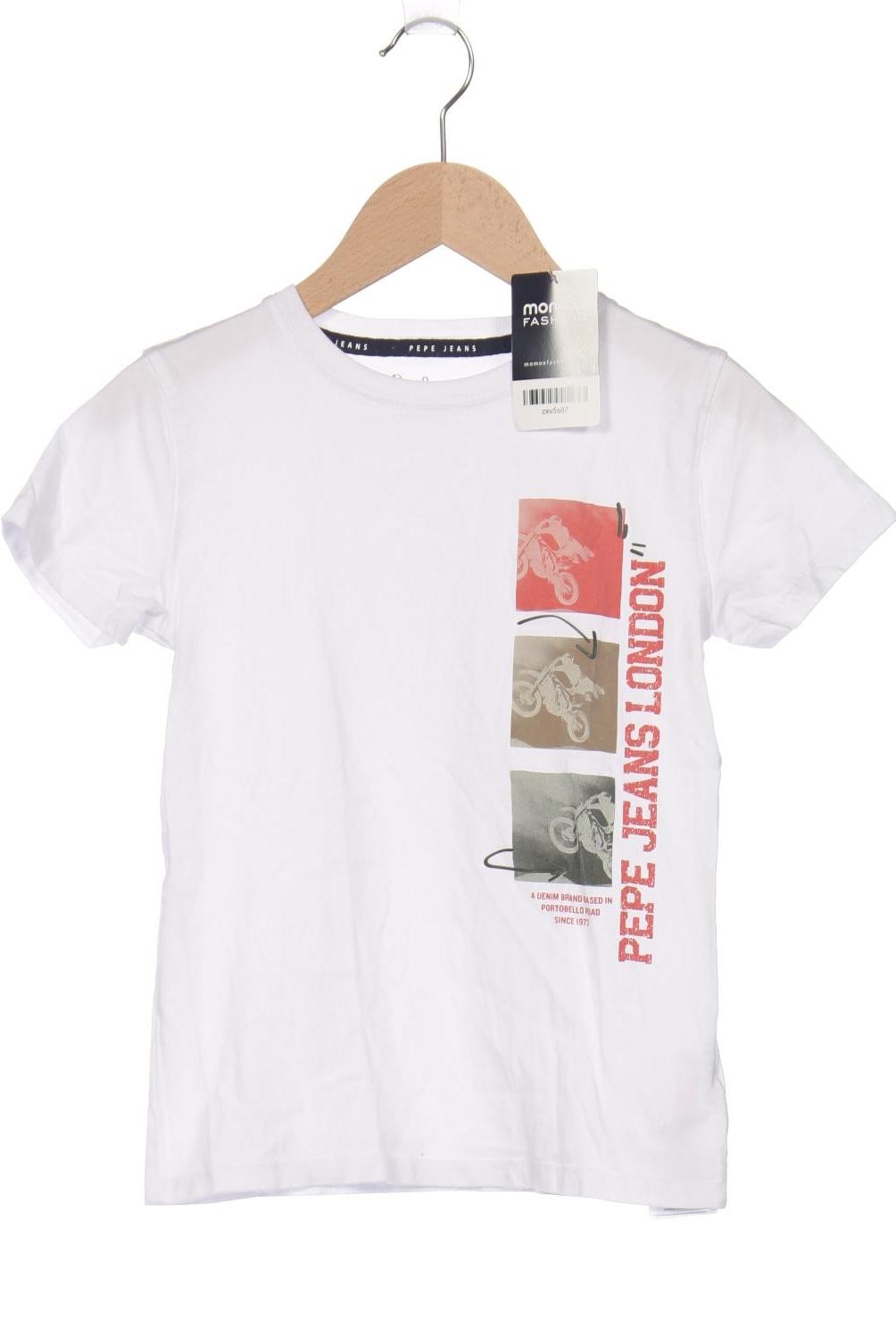 

Pepe Jeans Herren T-Shirt, weiß, Gr. 140