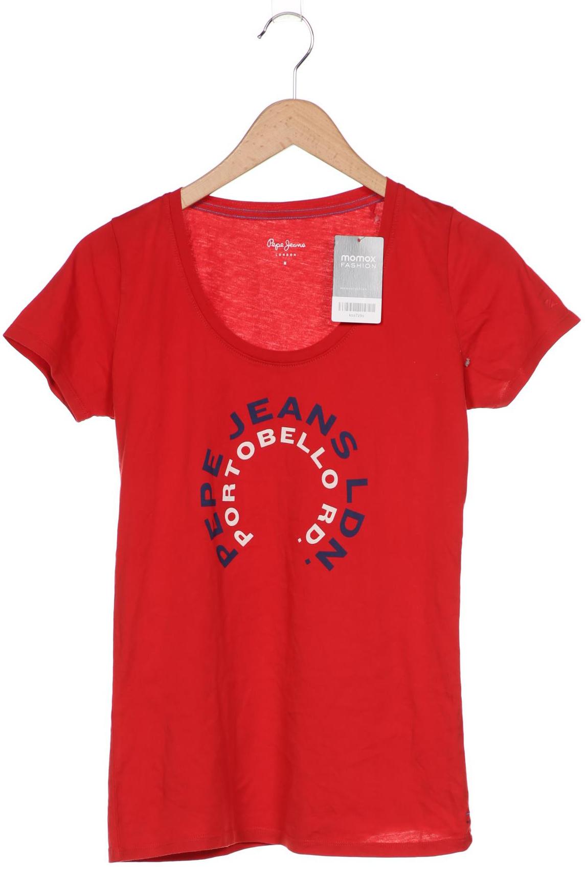 

Pepe Jeans London Damen T-Shirt, rot, Gr. 38