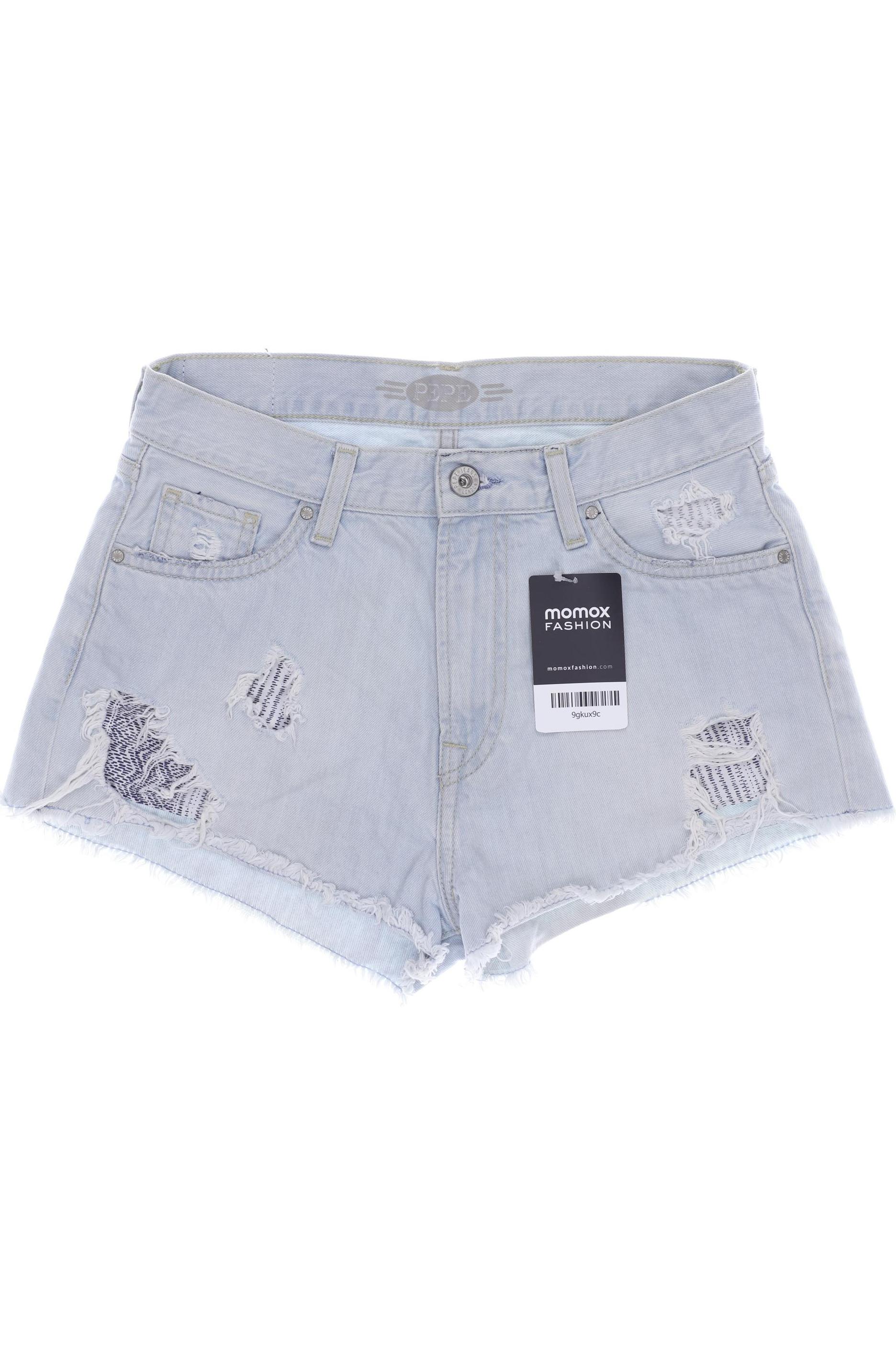 

Pepe Jeans Damen Shorts, hellblau, Gr. 146