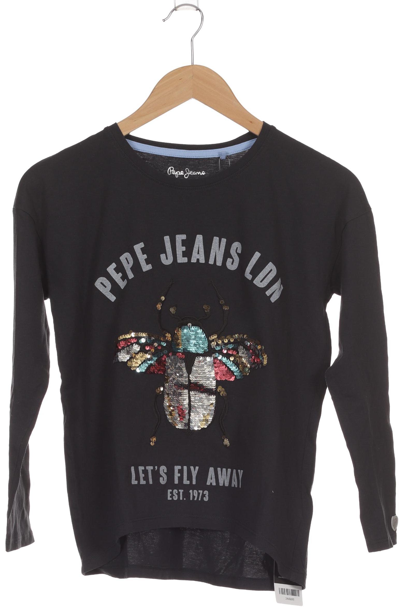 

Pepe Jeans Damen Langarmshirt, grau, Gr. 152