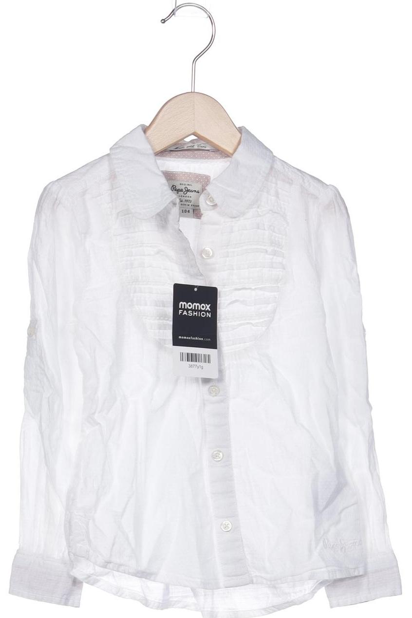 

Pepe Jeans Damen Bluse, weiß, Gr. 104