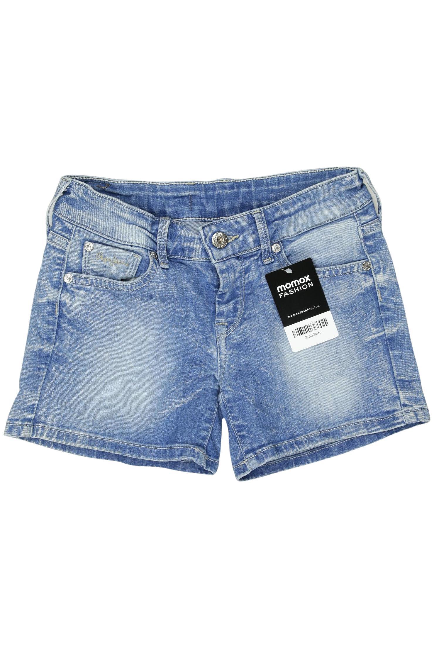

Pepe Jeans Damen Shorts, blau, Gr. 152