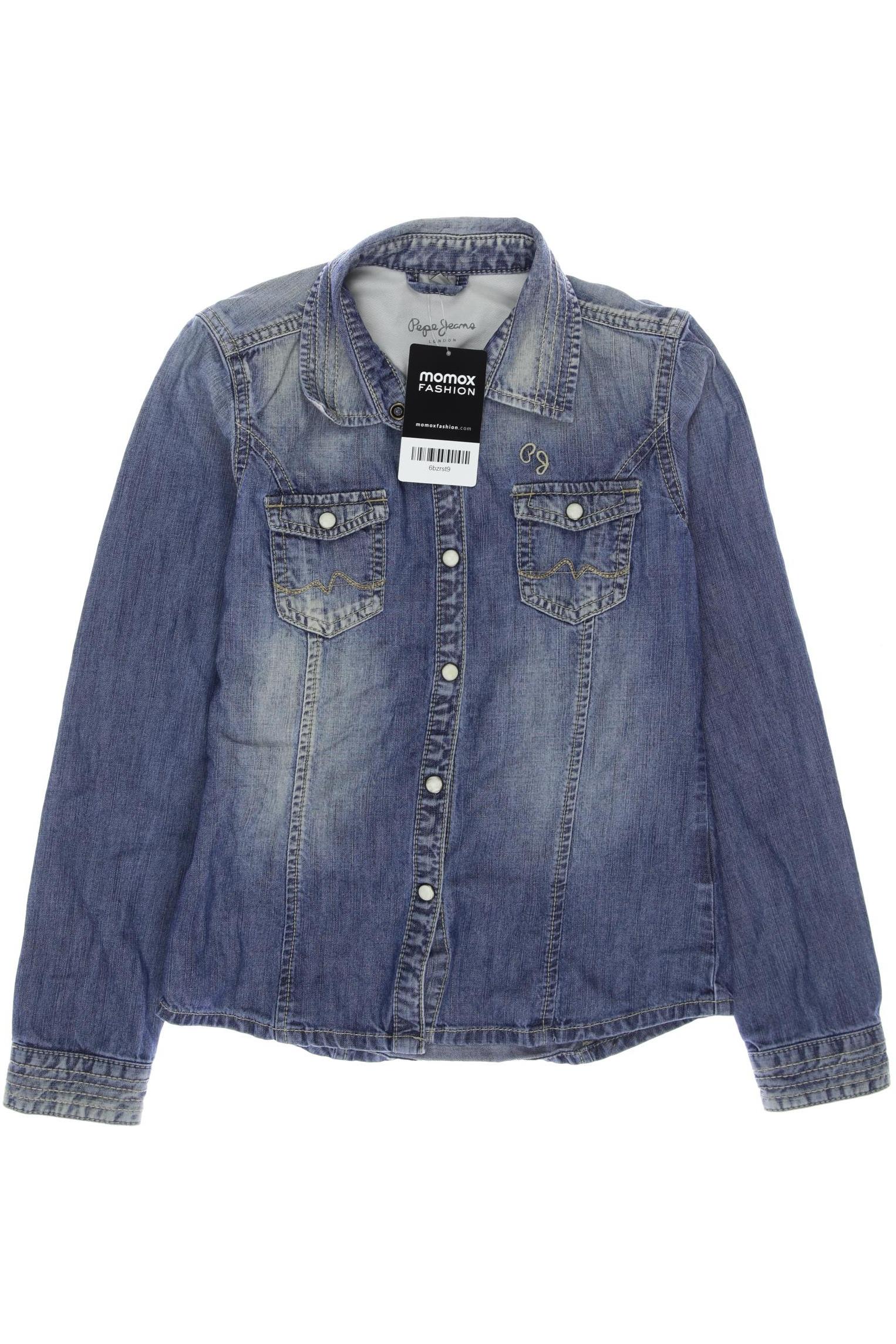 

Pepe Jeans Damen Bluse, blau, Gr. 140
