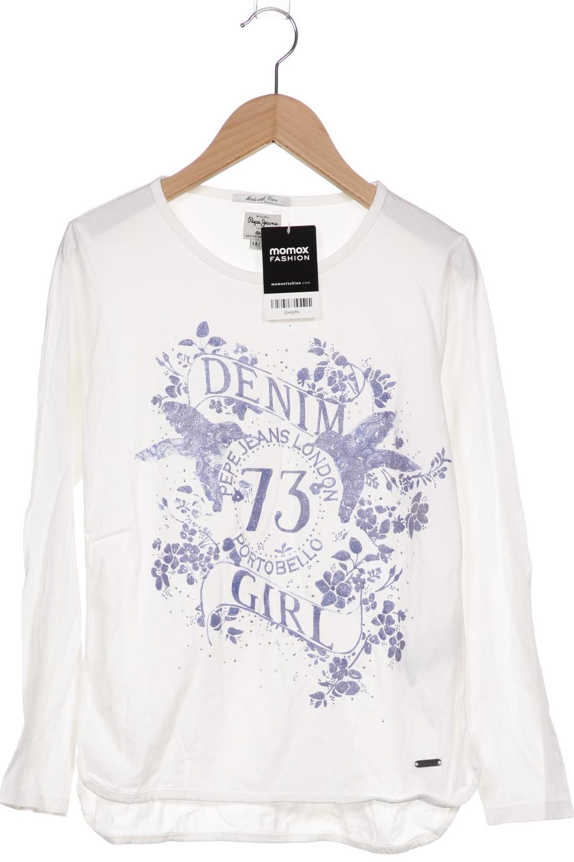 

Pepe Jeans Damen Langarmshirt, cremeweiß, Gr. 164
