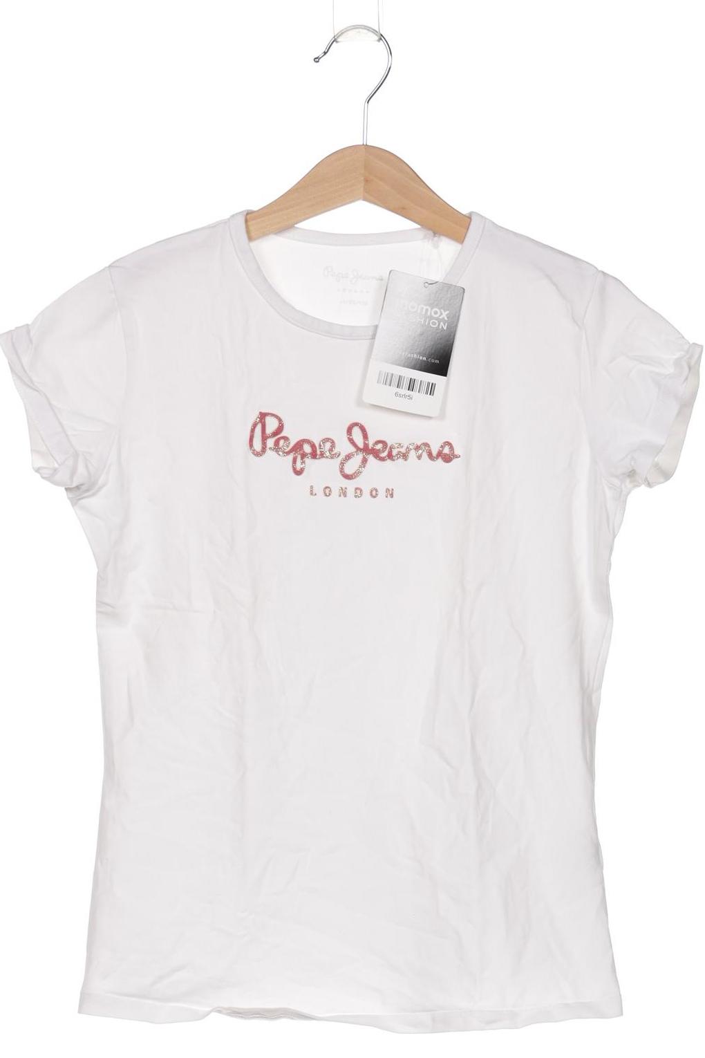 

Pepe Jeans Damen T-Shirt, weiß, Gr. 152