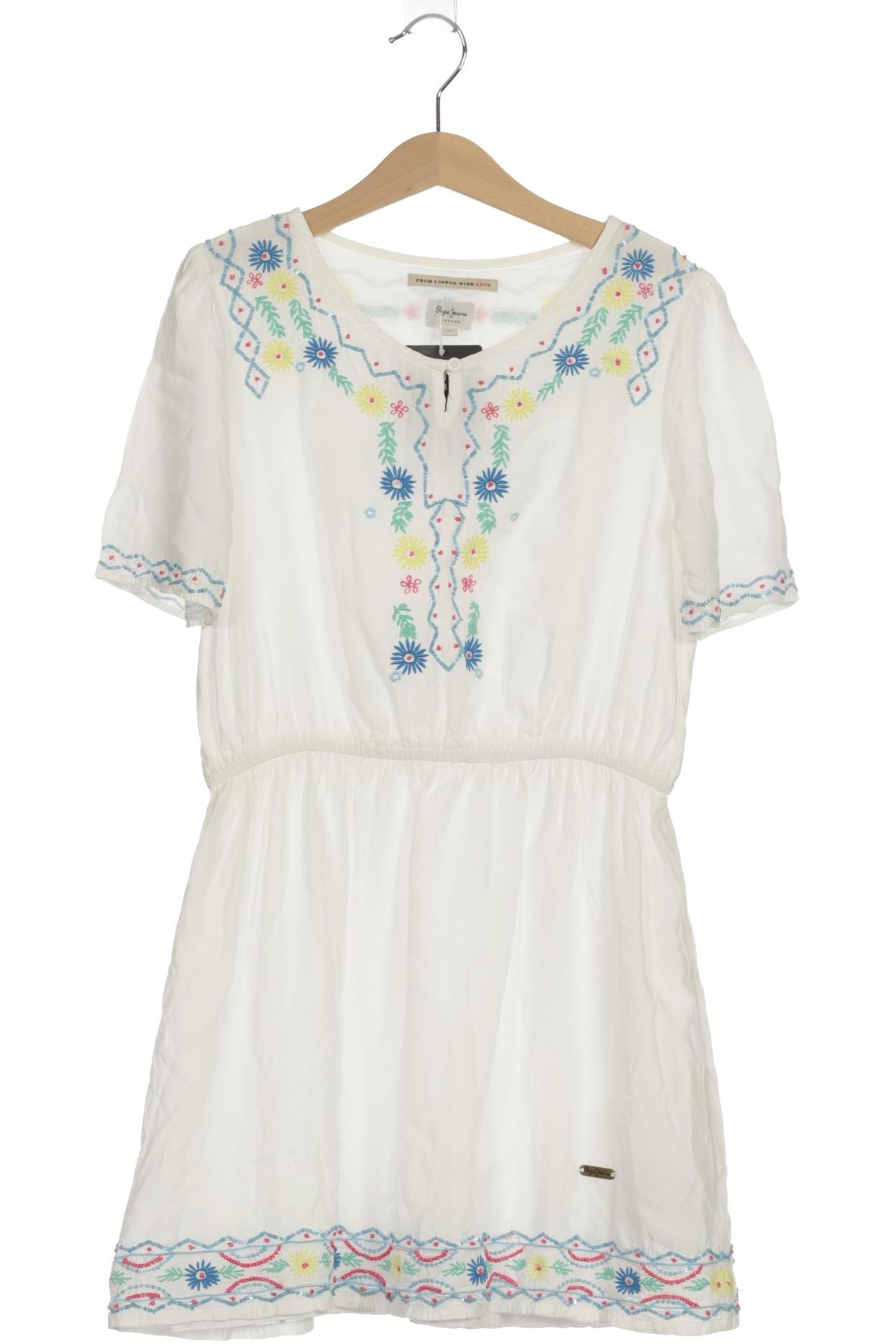 

Pepe Jeans Damen Kleid, weiß, Gr. 152
