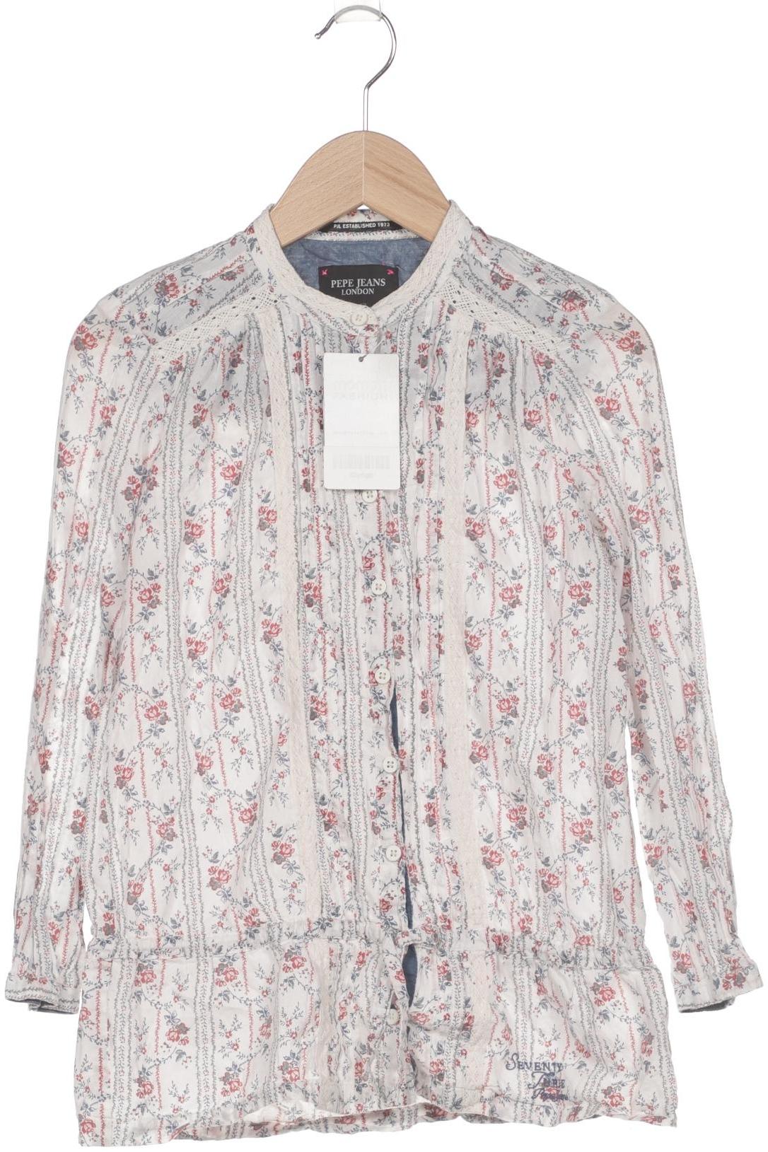 

Pepe Jeans Damen Bluse, weiß, Gr. 14
