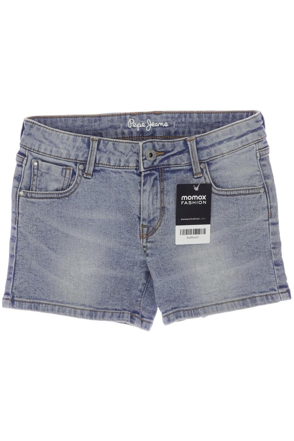 

Pepe Jeans Damen Shorts, blau, Gr. 140