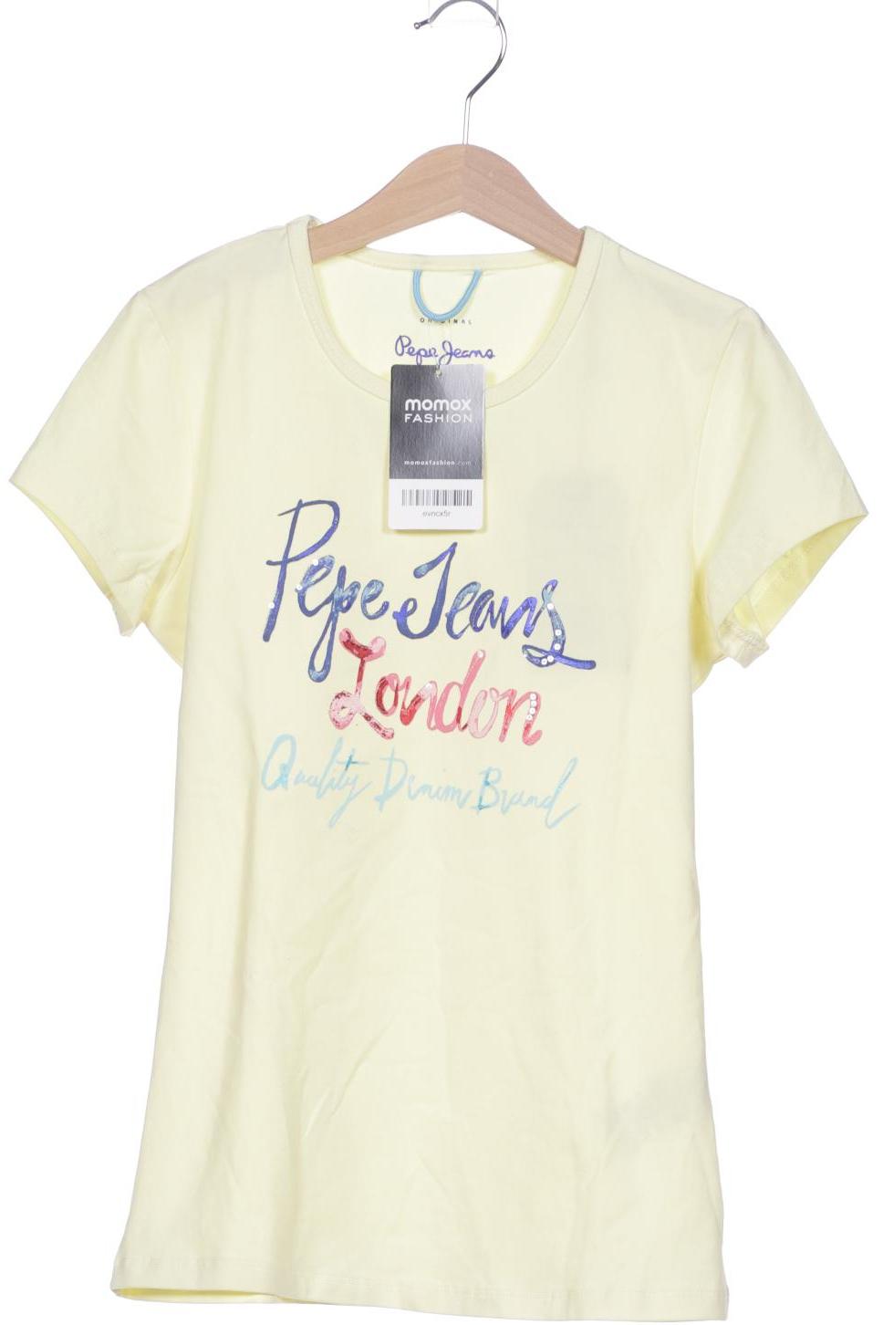 

Pepe Jeans Damen T-Shirt, gelb, Gr. 164