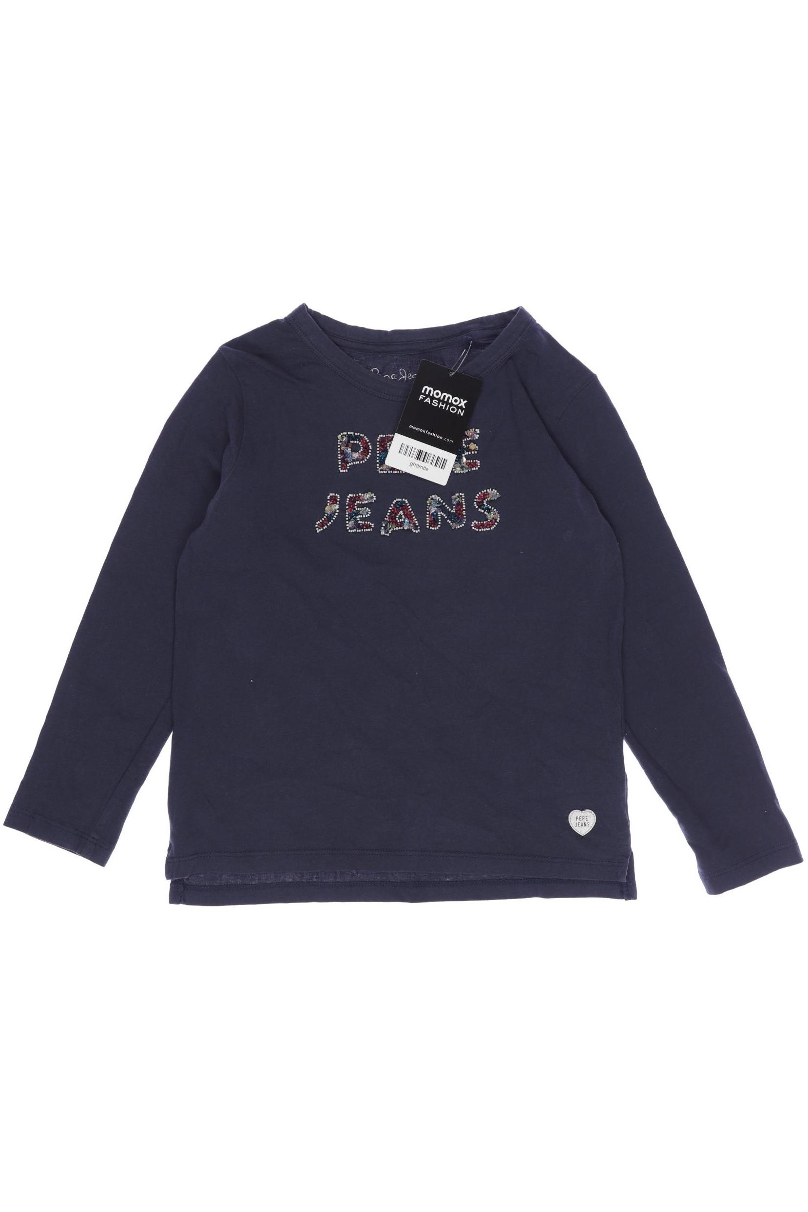 

Pepe Jeans Damen Langarmshirt, marineblau, Gr. 116