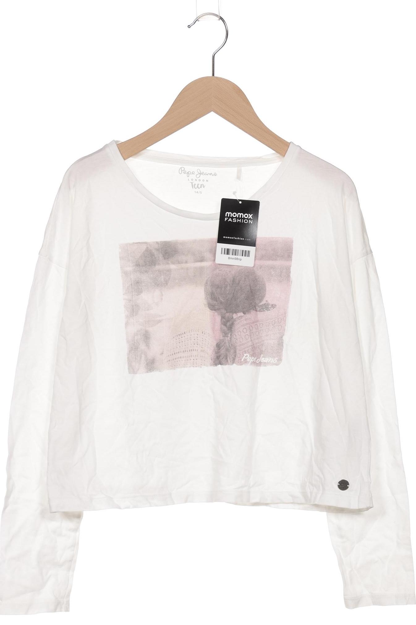 

Pepe Jeans Mädchen Langarmshirt, weiß, Gr. 164