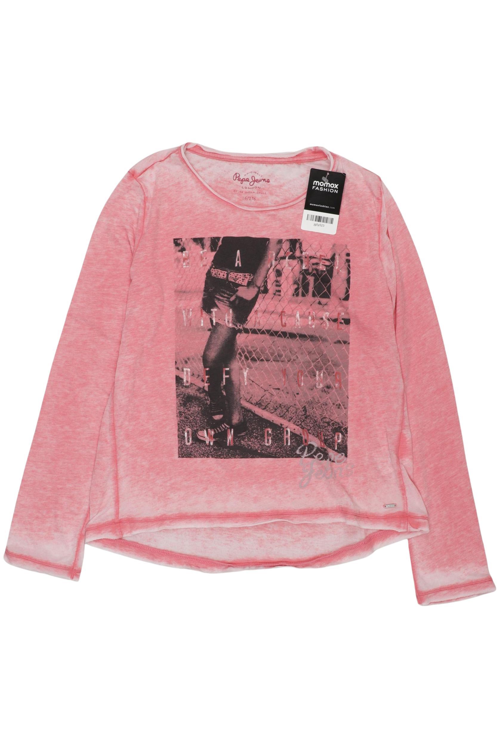

Pepe Jeans Damen Langarmshirt, pink, Gr. 176