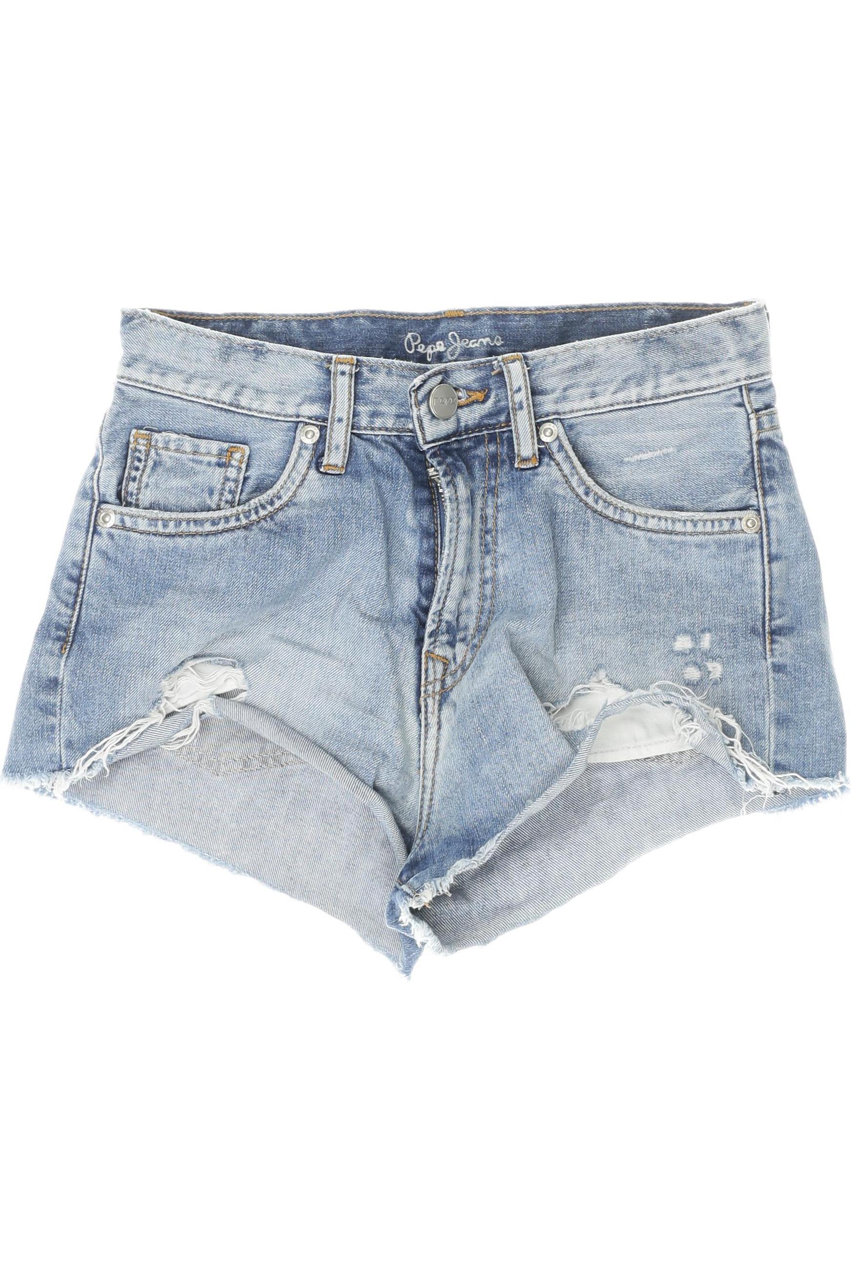 

Pepe Jeans Damen Shorts, blau, Gr. 164