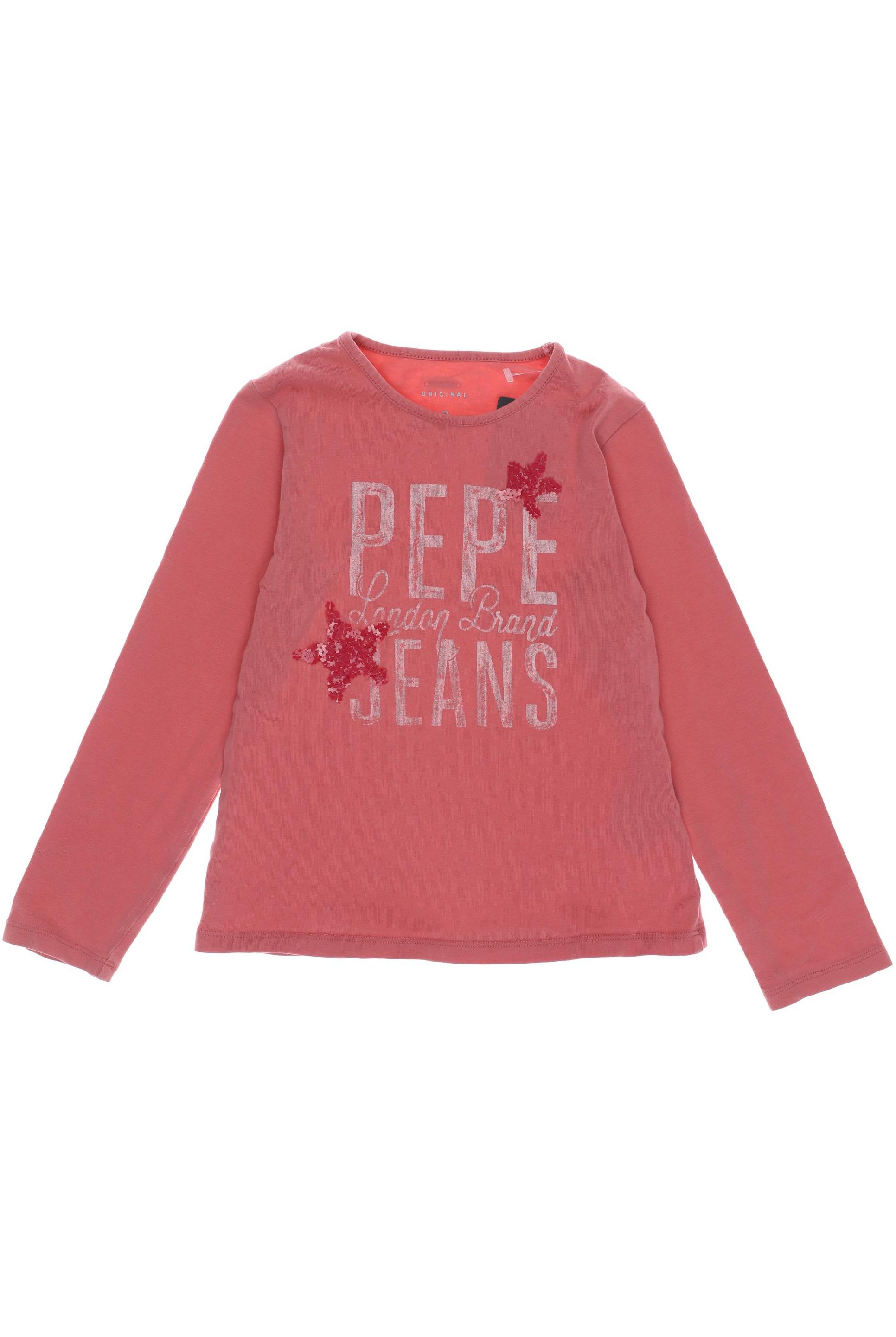 

Pepe Jeans Damen Langarmshirt, pink, Gr. 116