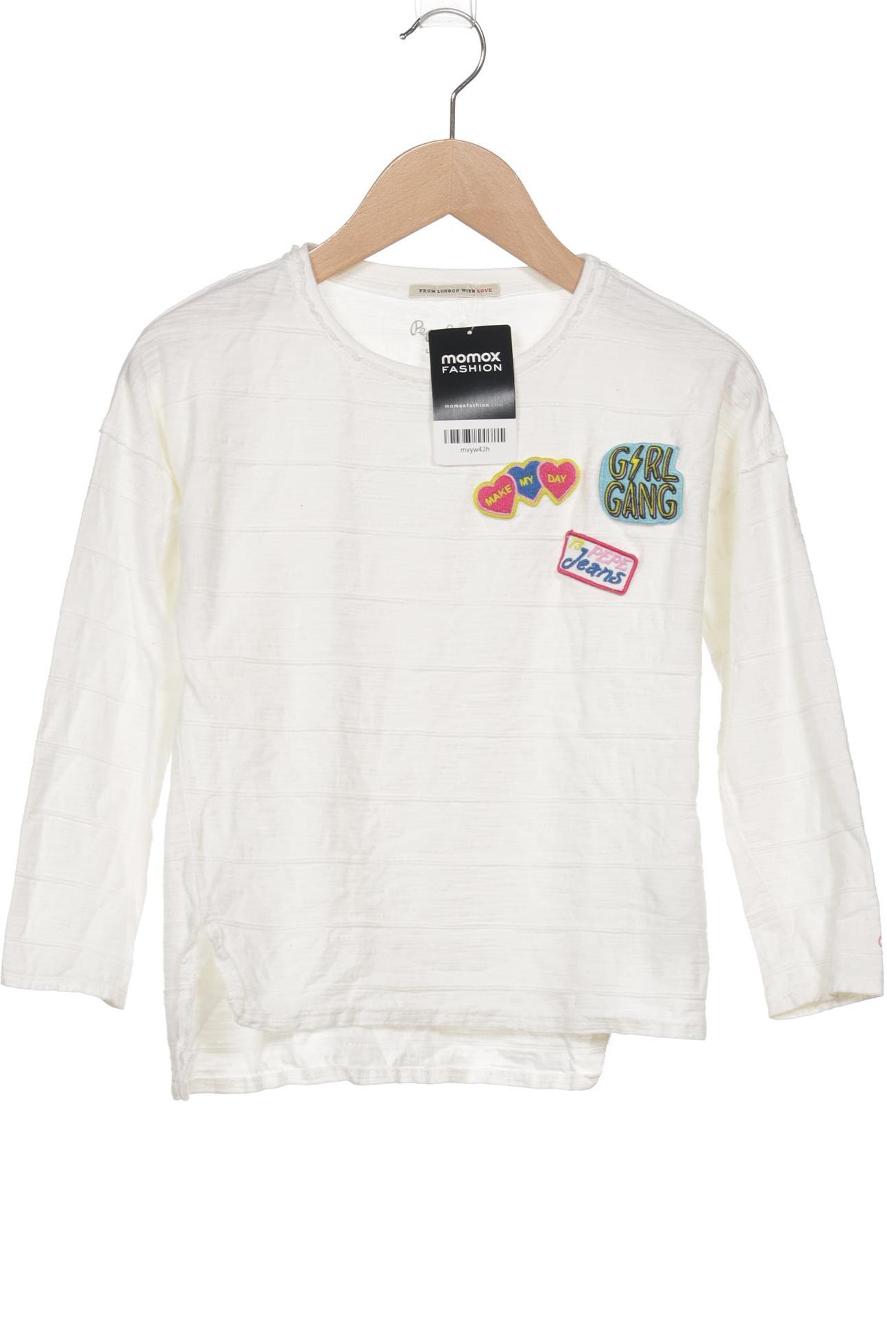 

Pepe Jeans Damen Langarmshirt, cremeweiß, Gr. 140