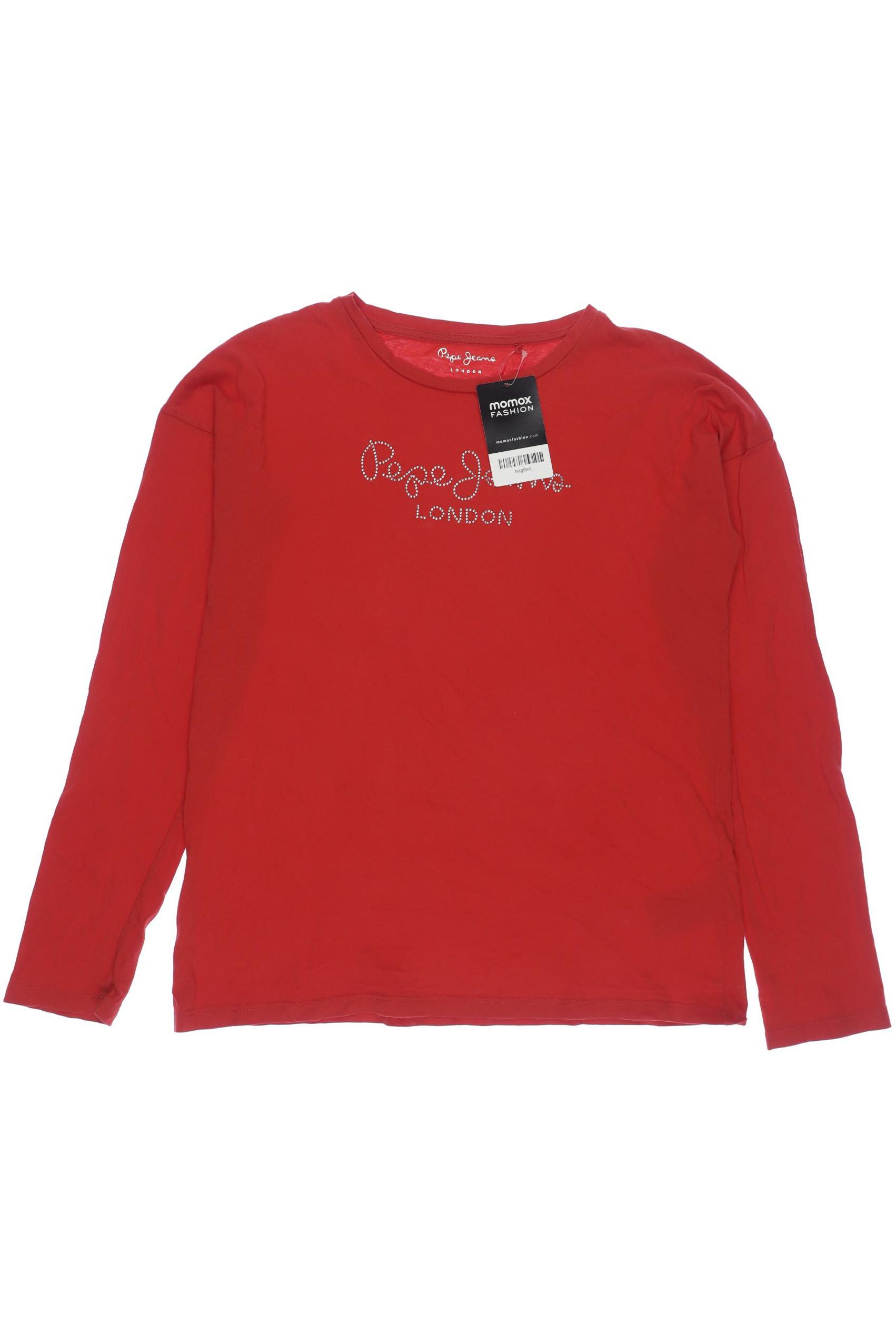 

Pepe Jeans Damen Langarmshirt, rot, Gr. 176