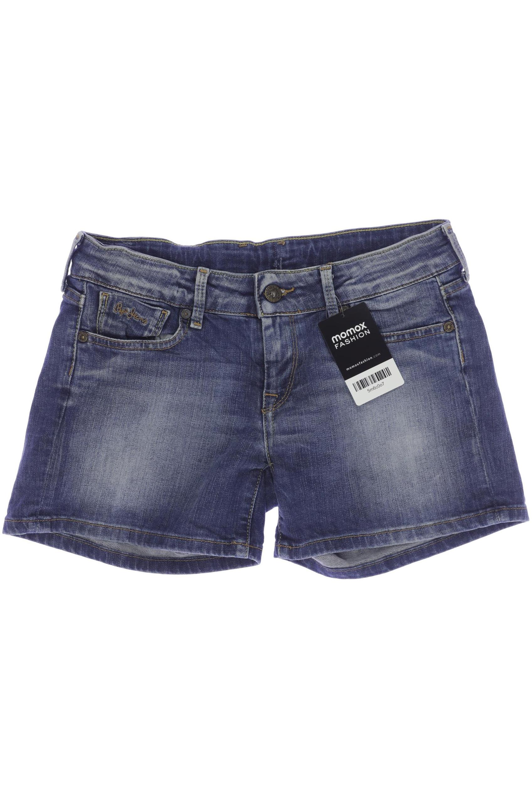 

Pepe Jeans Damen Shorts, blau, Gr. 164