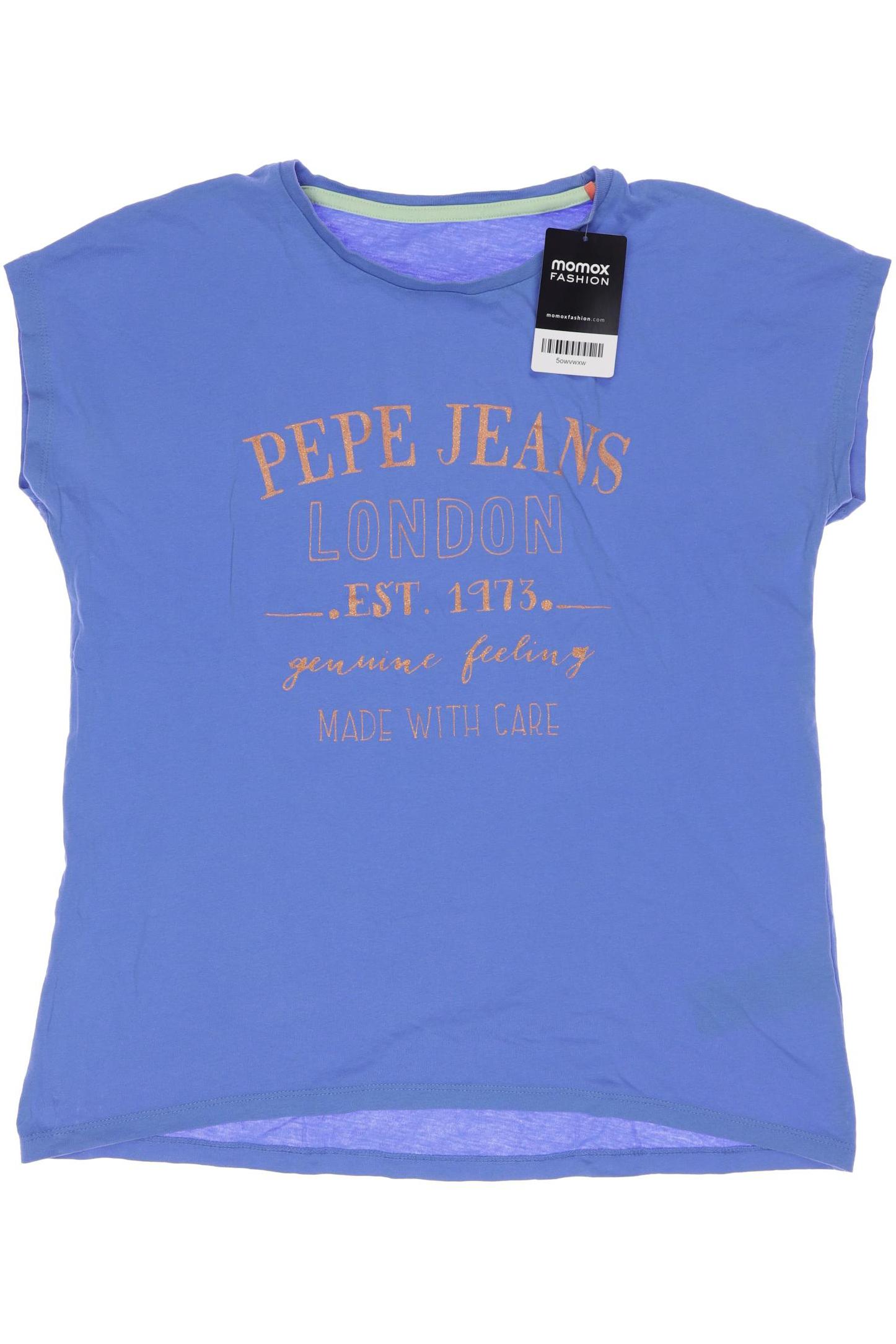 

Pepe Jeans Damen T-Shirt, blau, Gr. 176