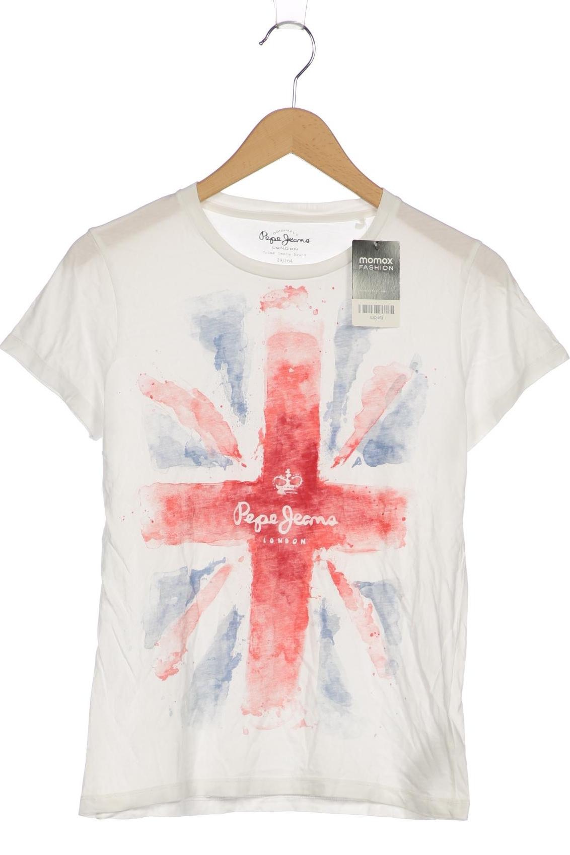 

Pepe Jeans Damen T-Shirt, weiß, Gr. 164