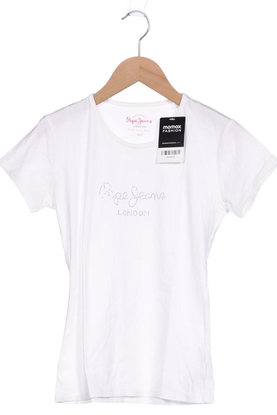 

Pepe Jeans Damen T-Shirt, weiß, Gr. 176