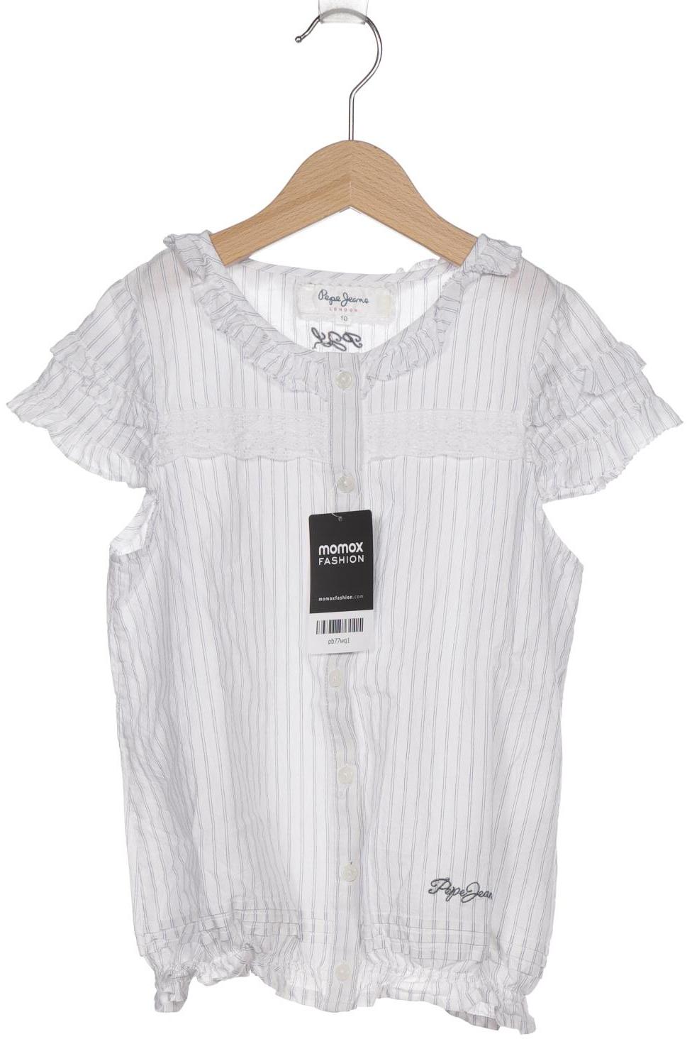 

Pepe Jeans Damen Bluse, weiß, Gr. 140