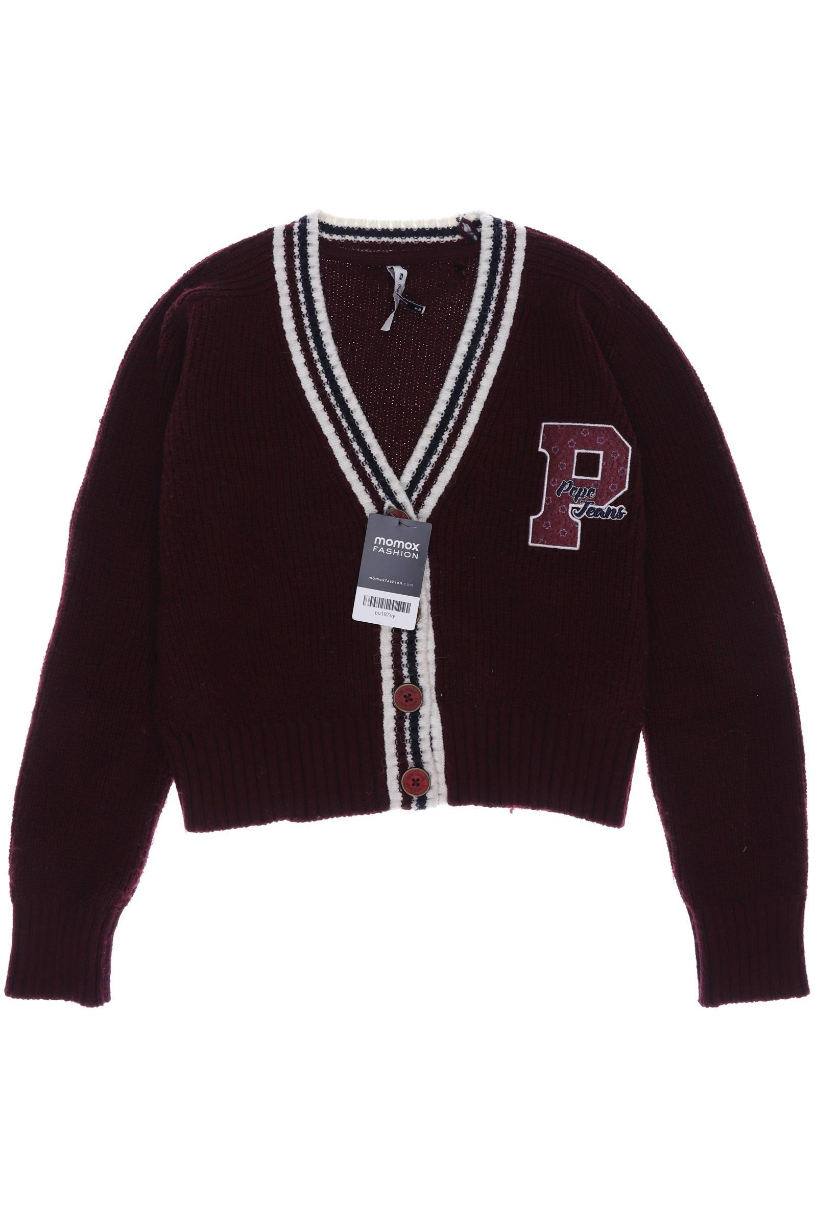 

Pepe Jeans Damen Strickjacke, bordeaux, Gr. 152