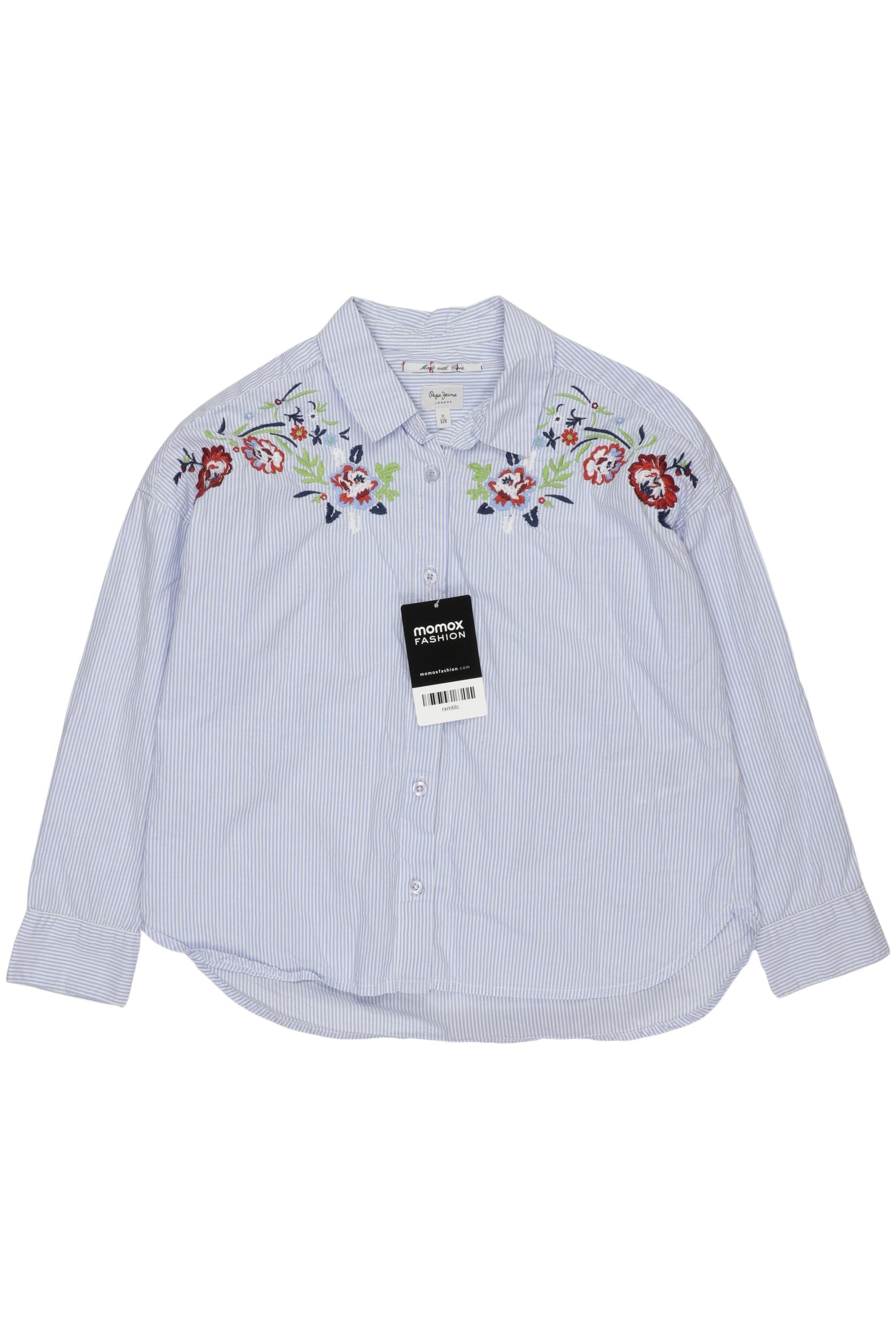 

Pepe Jeans Damen Bluse, hellblau, Gr. 128