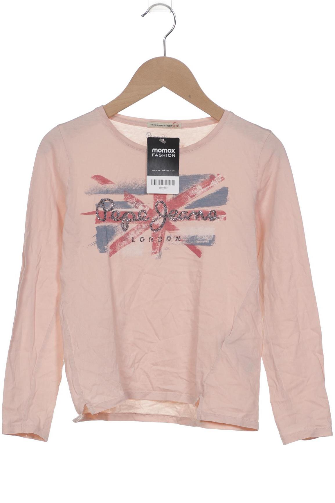 

Pepe Jeans Damen Langarmshirt, pink, Gr. 140